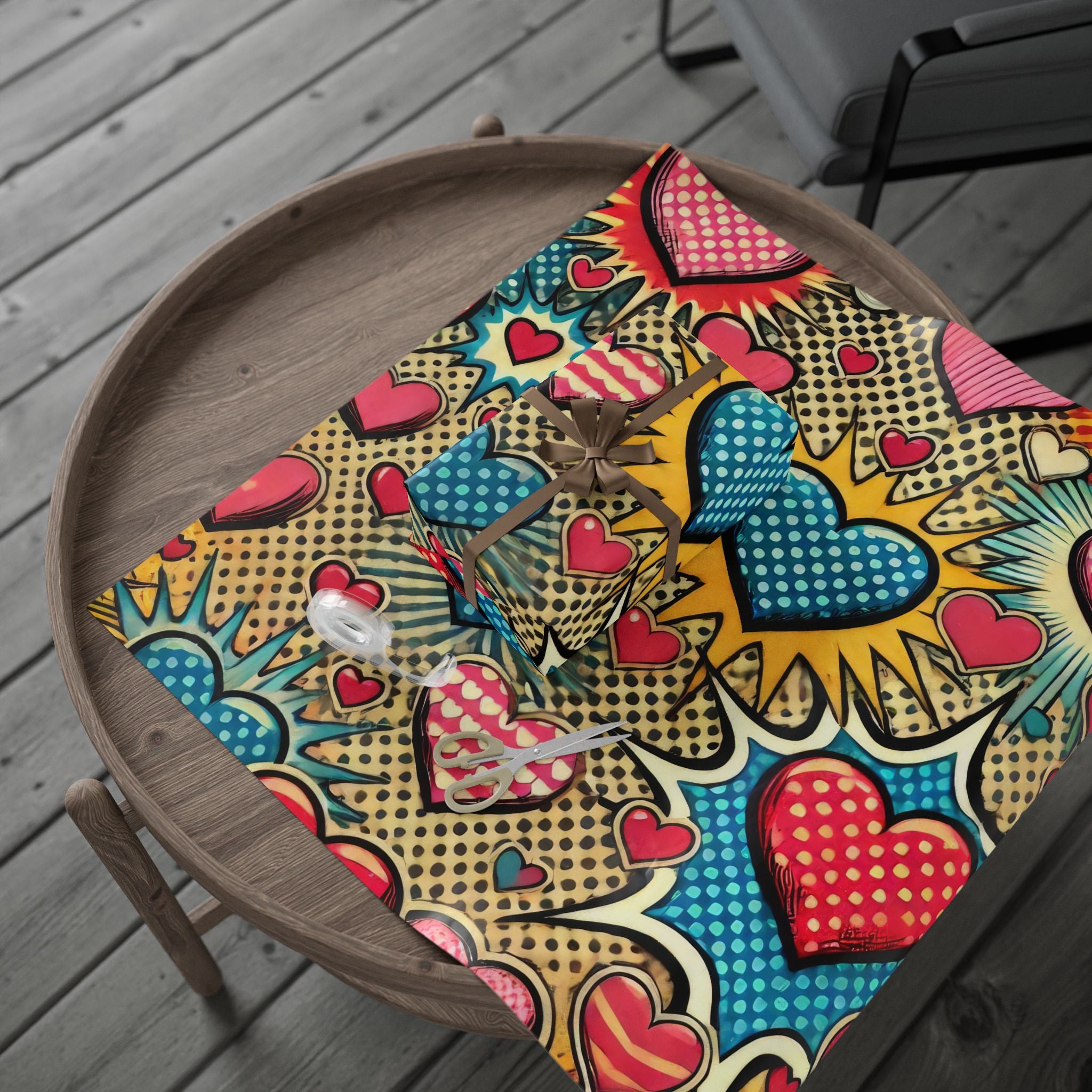 valentines-day-pop-art-gift-wrapping-papers-v-day-gift-wrap-roll-heart-love-pattern-romantic-present-packaging-anniversary-bi