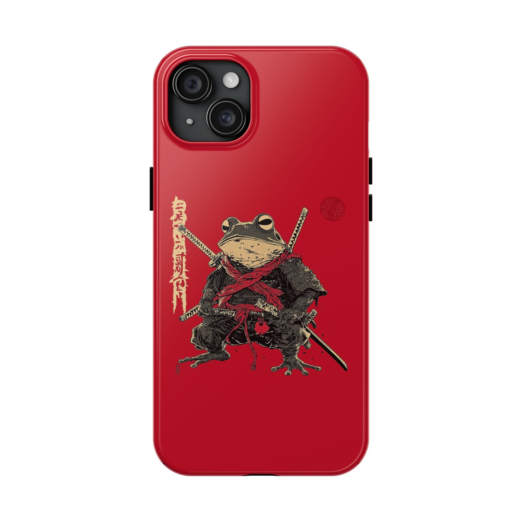 retro-vintage-ninja-frog-iphone-tough-case-red-sun-japanese-samurai-frog-design-stylish-tough-protector-red-iphone-case