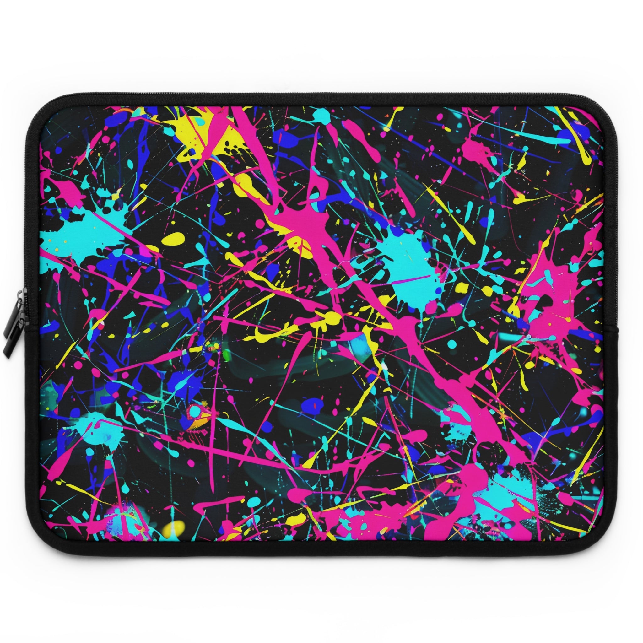 neon-abstract-paint-splatter-laptop-sleeve-pink-macbook-air-sleeve-unique-tech-accessories-colorful-laptop-case-computer-cove