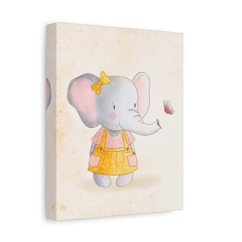 canvas-wall-art-cute-elephant-nursery-decor-baby-elephant-print-nursery-art-cute-elephant-decoration-baby-nursery-cute-animal