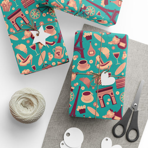 paris-france-wrapping-paper-eiffel-tower-gift-wrap-french-themed-present-paper-travel-souvenir-packaging-european-holiday-dec