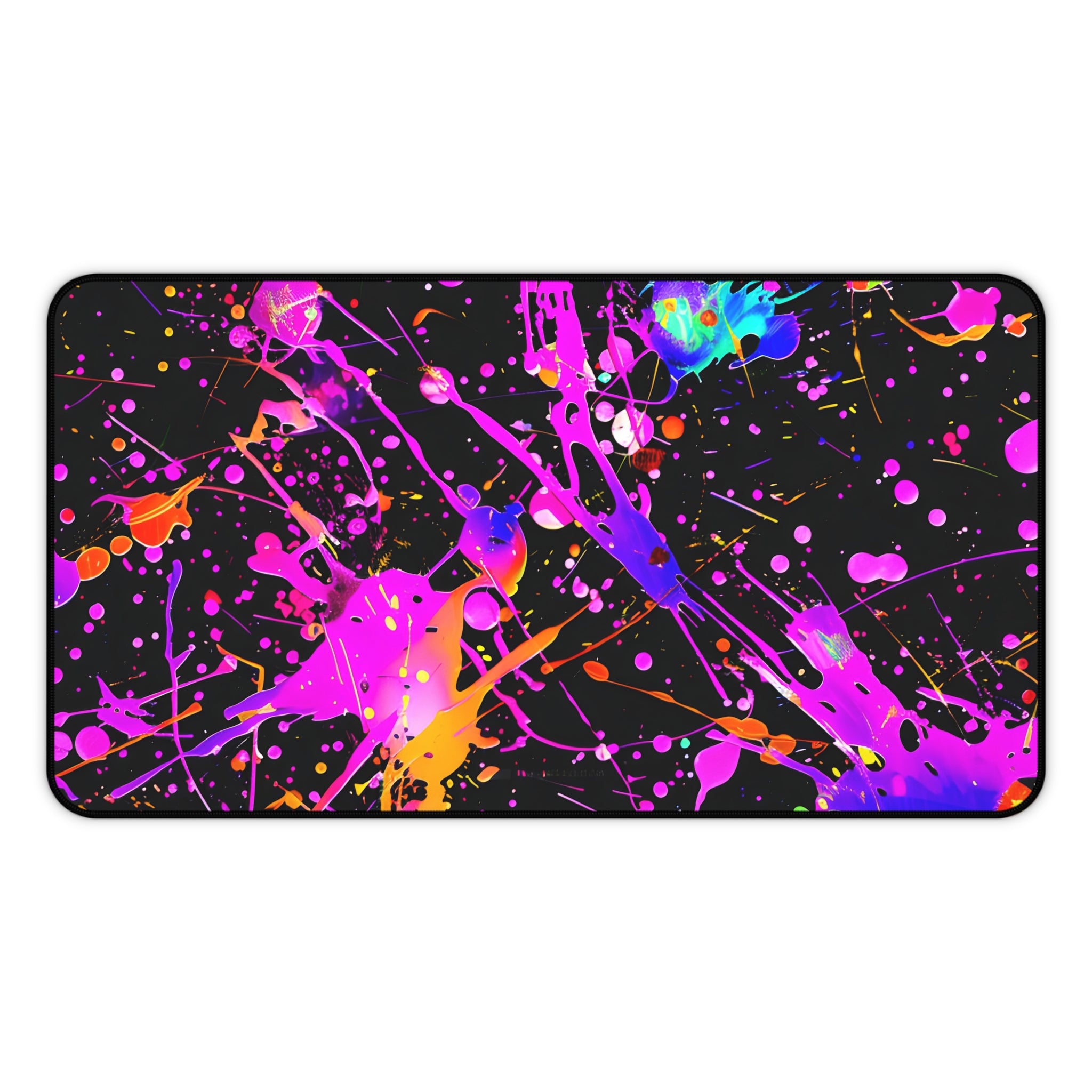neon-abstract-paint-splatter-desk-mat-blue-pink-large-gaming-mouse-pad-colorful-work-from-home-desk-accessory-desk-blotter