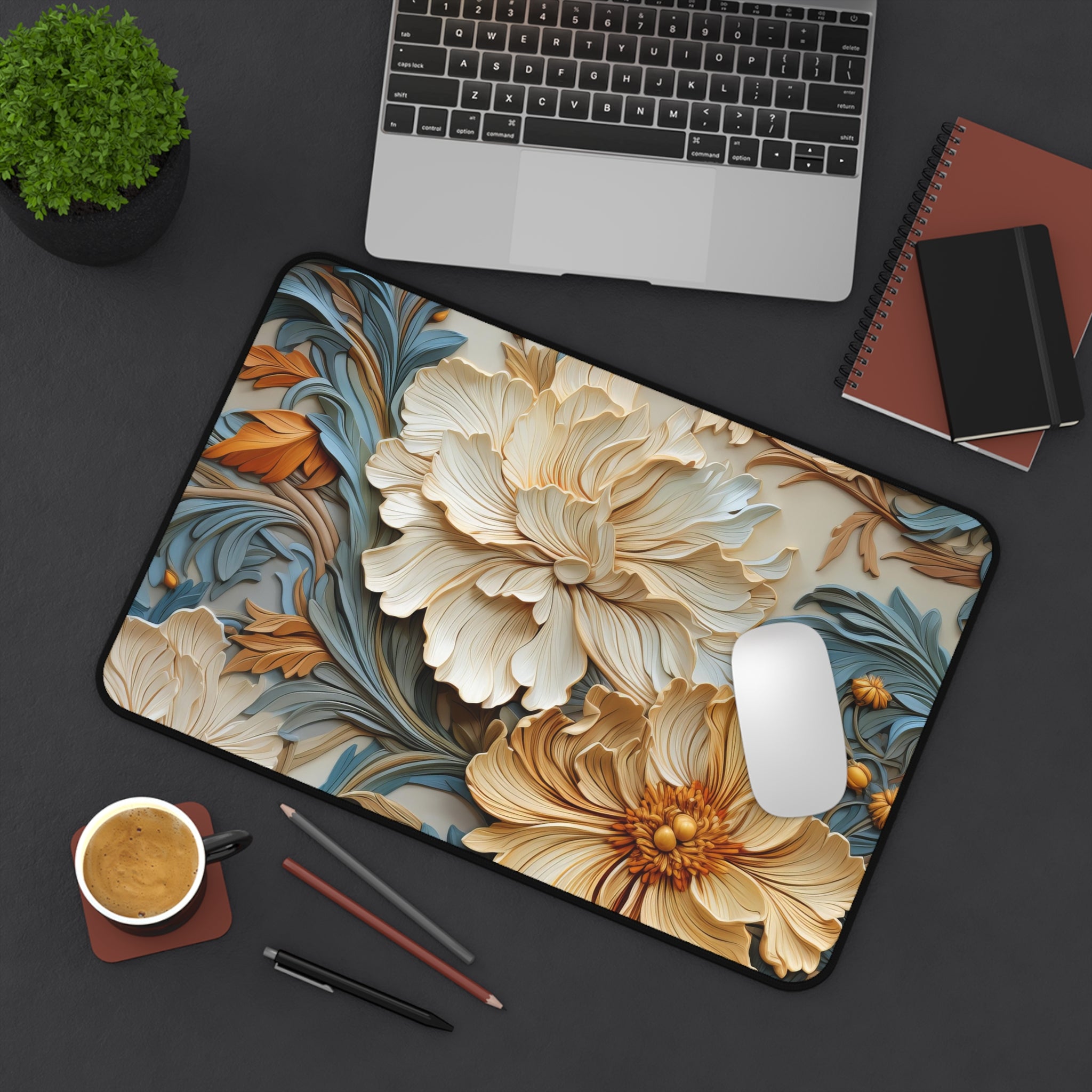 textured-art-nouveau-floral-desk-pad-large-mouse-pad-for-computer-elegant-vintage-workspace-decor-non-slip-durable