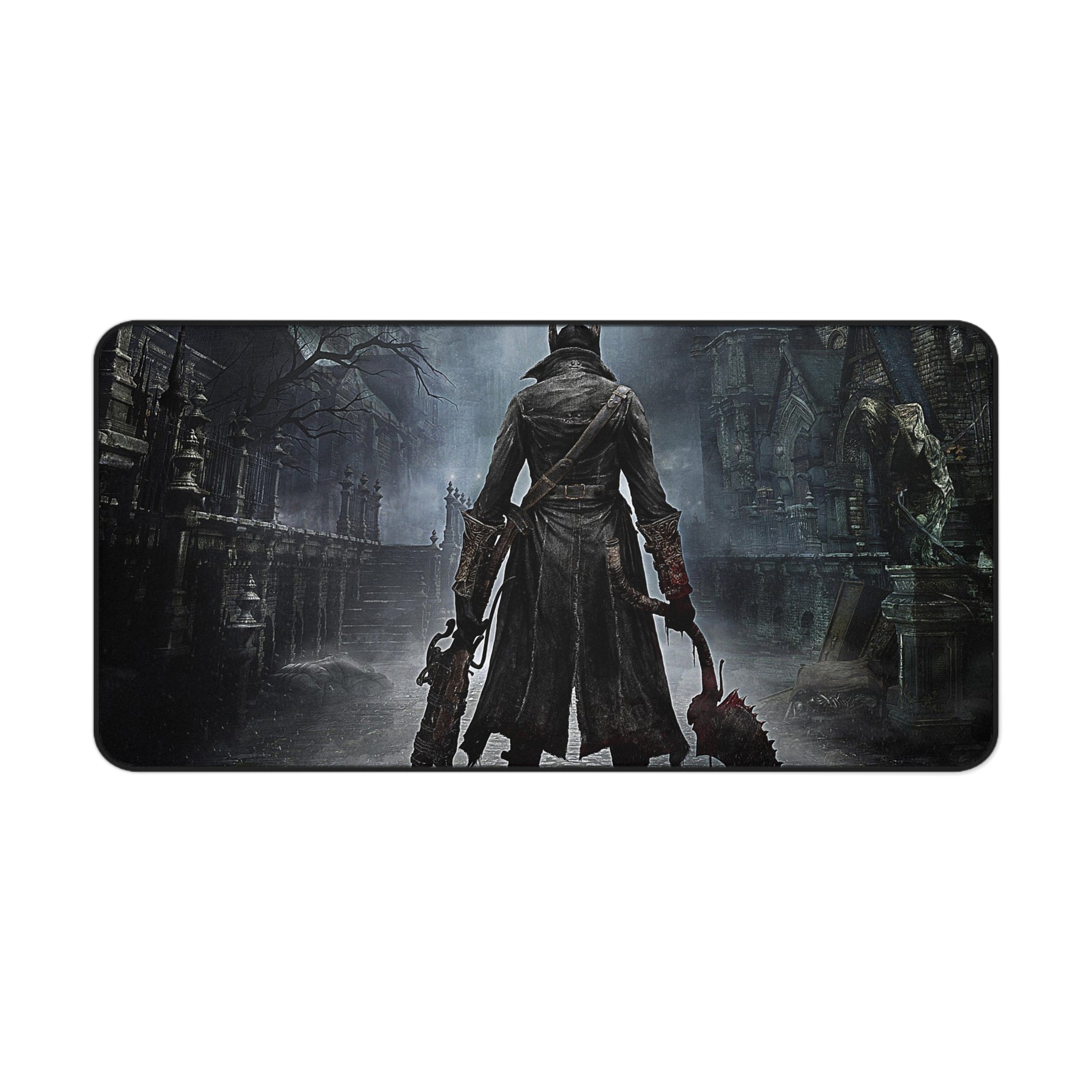 bloodborne-mouse-pad-the-hunter-desk-pad-large-gaming-desk-mat-custom-desk-pad-protective-desk-pad