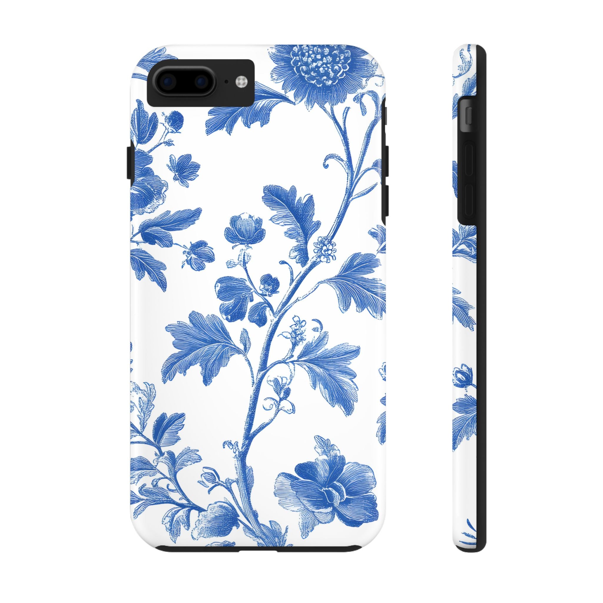 french-toile-floral-tough-iphone-case-blue-iphone-cover-protective-iphone-case-hard-shell-iphone-case-vintage-design-iphone-c