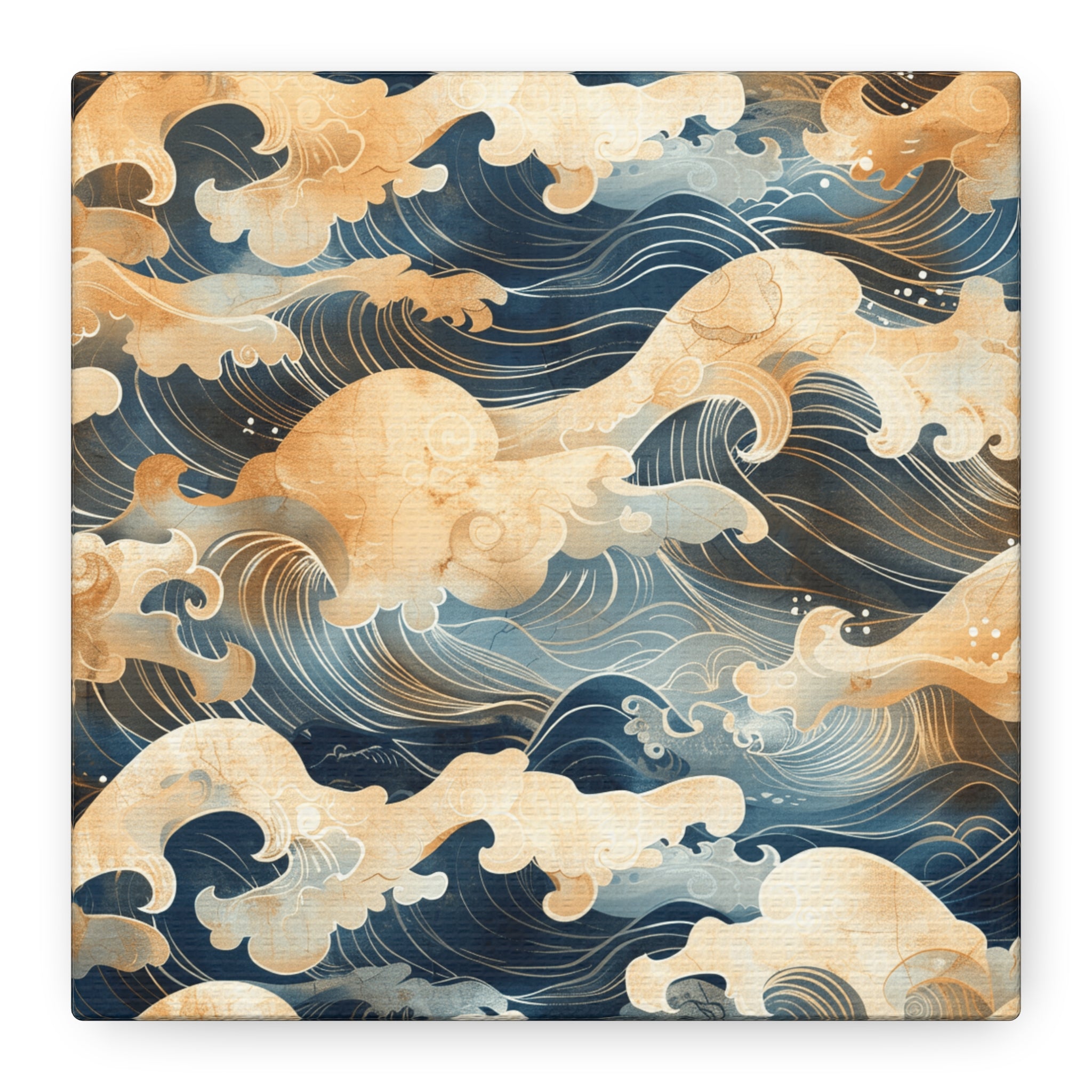 canvas-print-vintage-wave-pattern-japanese-style-colorful-wall-art-home-decor-stretched-matte-canvas-unique-gift-idea-office-