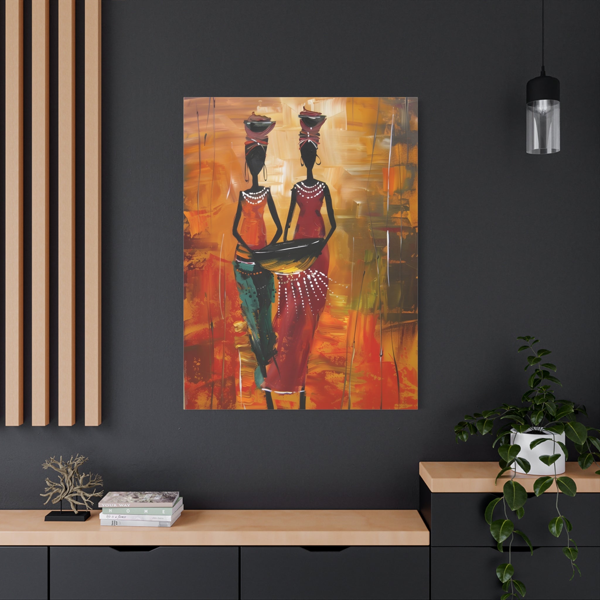 canvas-wall-art-traditional-african-woman-african-portrait-afrocentric-home-decor-tribal-art-african-american-art-ethnic-wall
