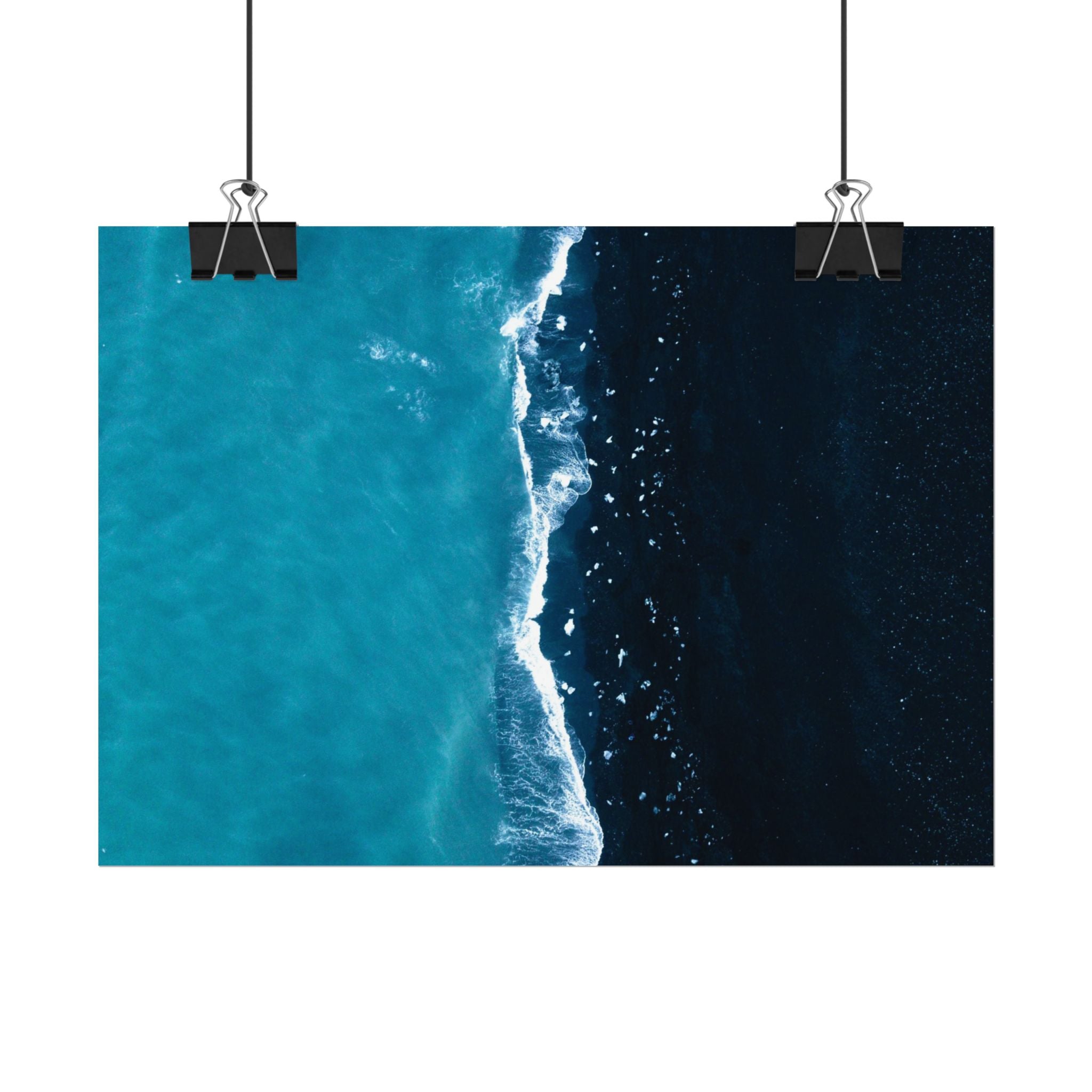 ocean-minimalist-decor-poster-print-beach-wall-art-coastal-photography-blue-ocean-print-sand-landscape-home-office-decoration