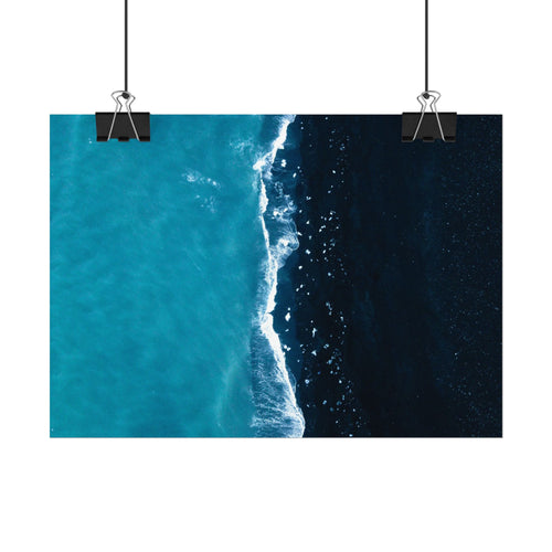 ocean-minimalist-decor-poster-print-beach-wall-art-coastal-photography-blue-ocean-print-sand-landscape-home-office-decoration
