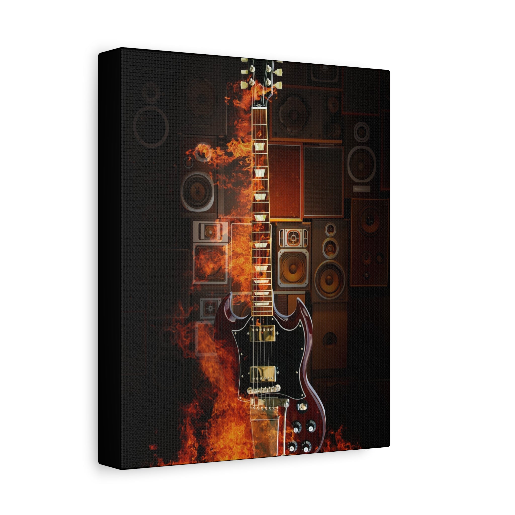 canvas-print-rock-n-roll-guitar-in-fire-home-wall-decor-music-art-gift-matte-stretched-wall-art-musicians-gift-guitarist-deco