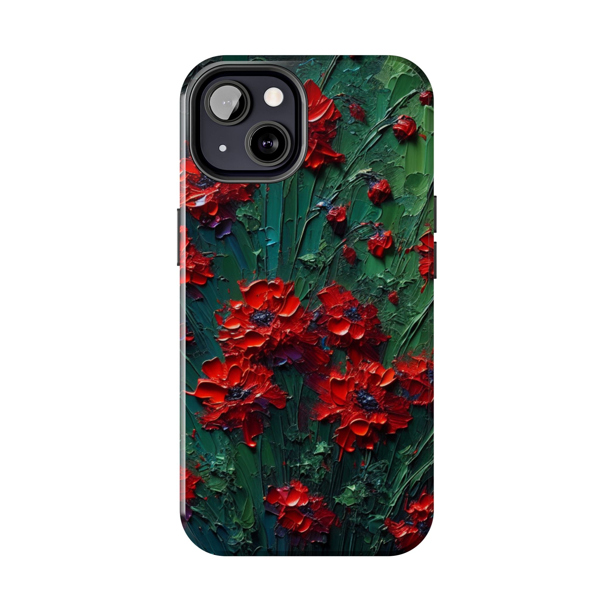 iphone-tough-case-red-wildflowers-oil-painting-floral-iphone-case-protective-iphone-cover-nature-lover-gift-botanical-accesso