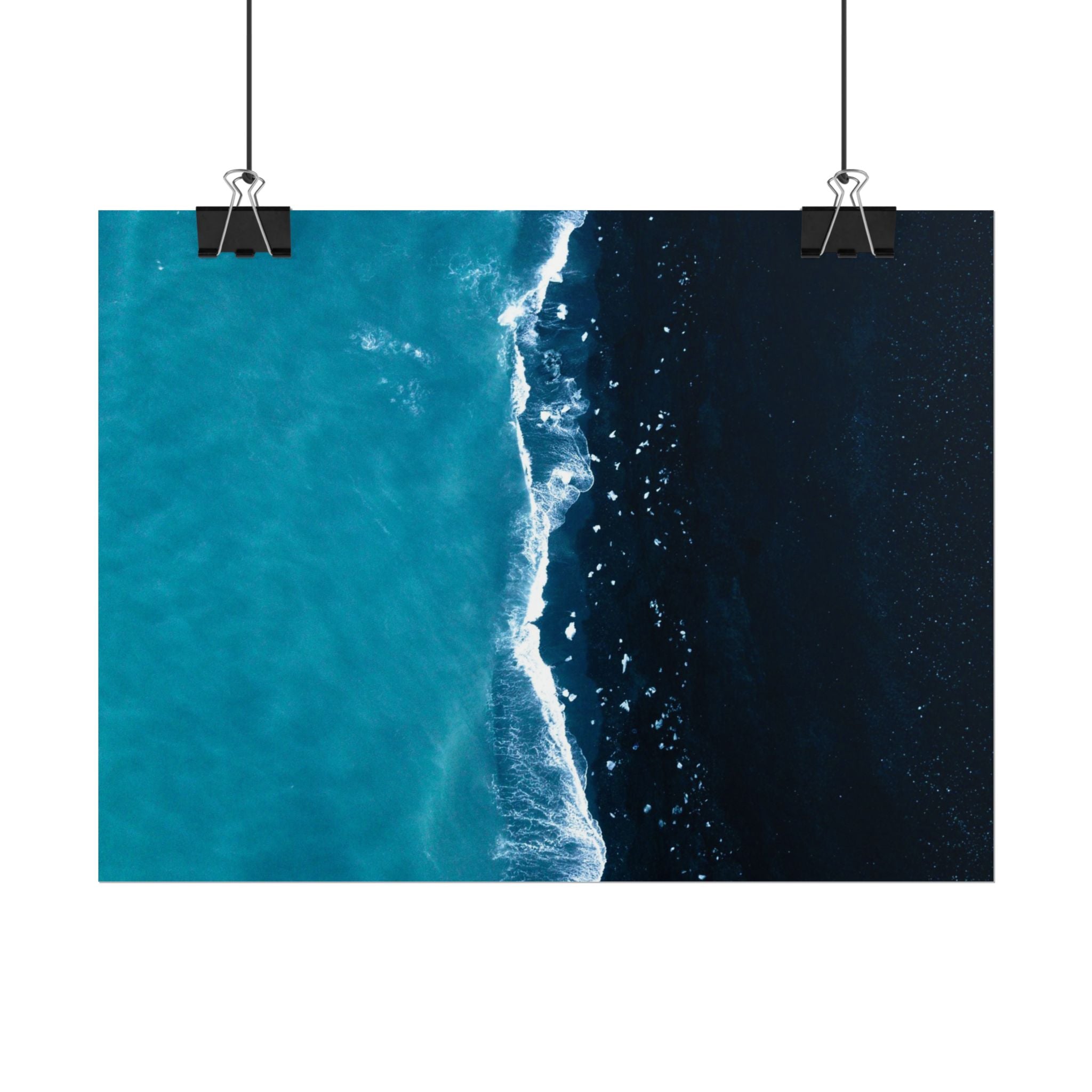 ocean-minimalist-decor-poster-print-beach-wall-art-coastal-photography-blue-ocean-print-sand-landscape-home-office-decoration