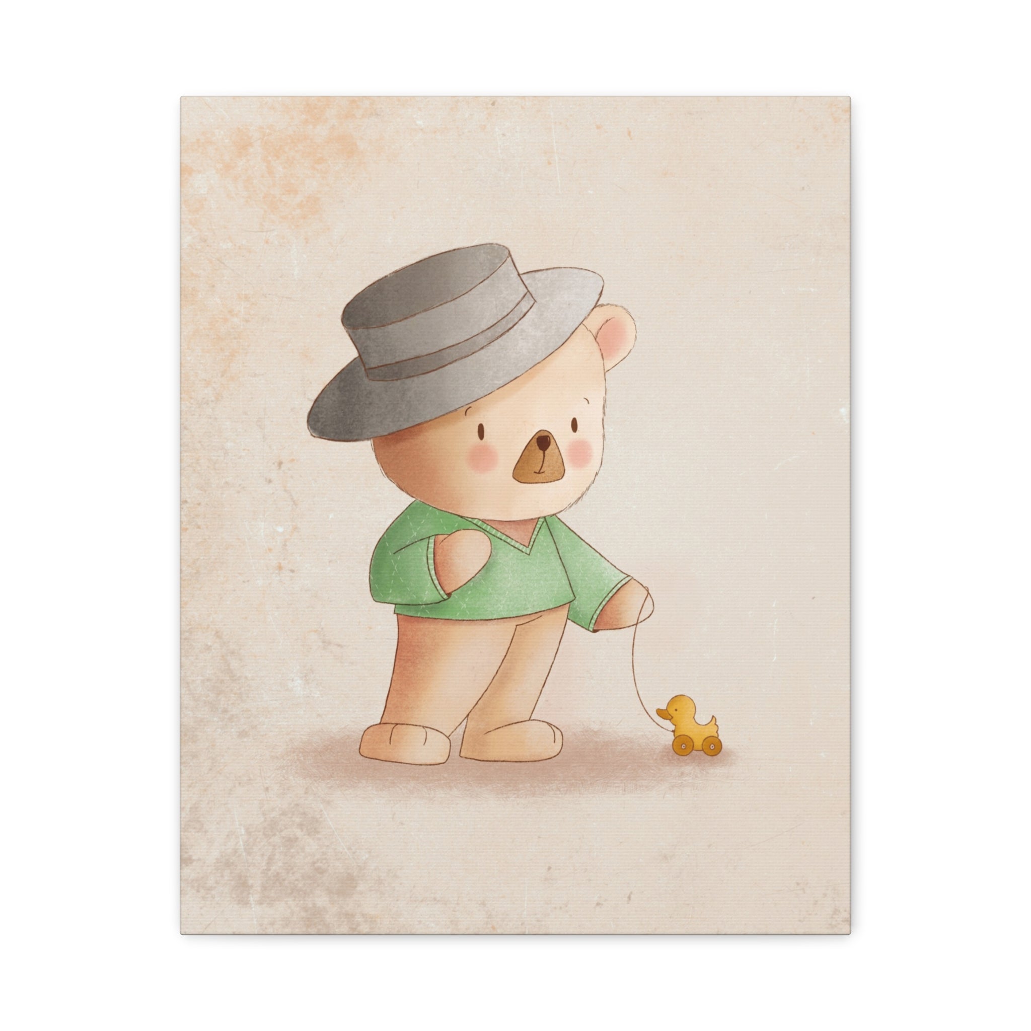 canvas-wall-art-cute-bear-nursery-decor-baby-bear-print-stretched-canvas-nursery-art-cute-bear-decoration-baby-nursery-cute-a