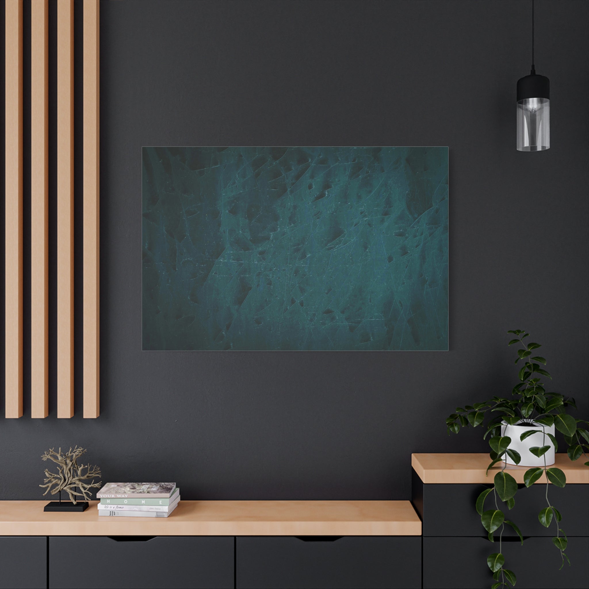 canvas-wall-art-dark-green-abstract-minimalist-art-contemporary-home-decor-modern-wall-print-unique-wall-decor-abstract-paint