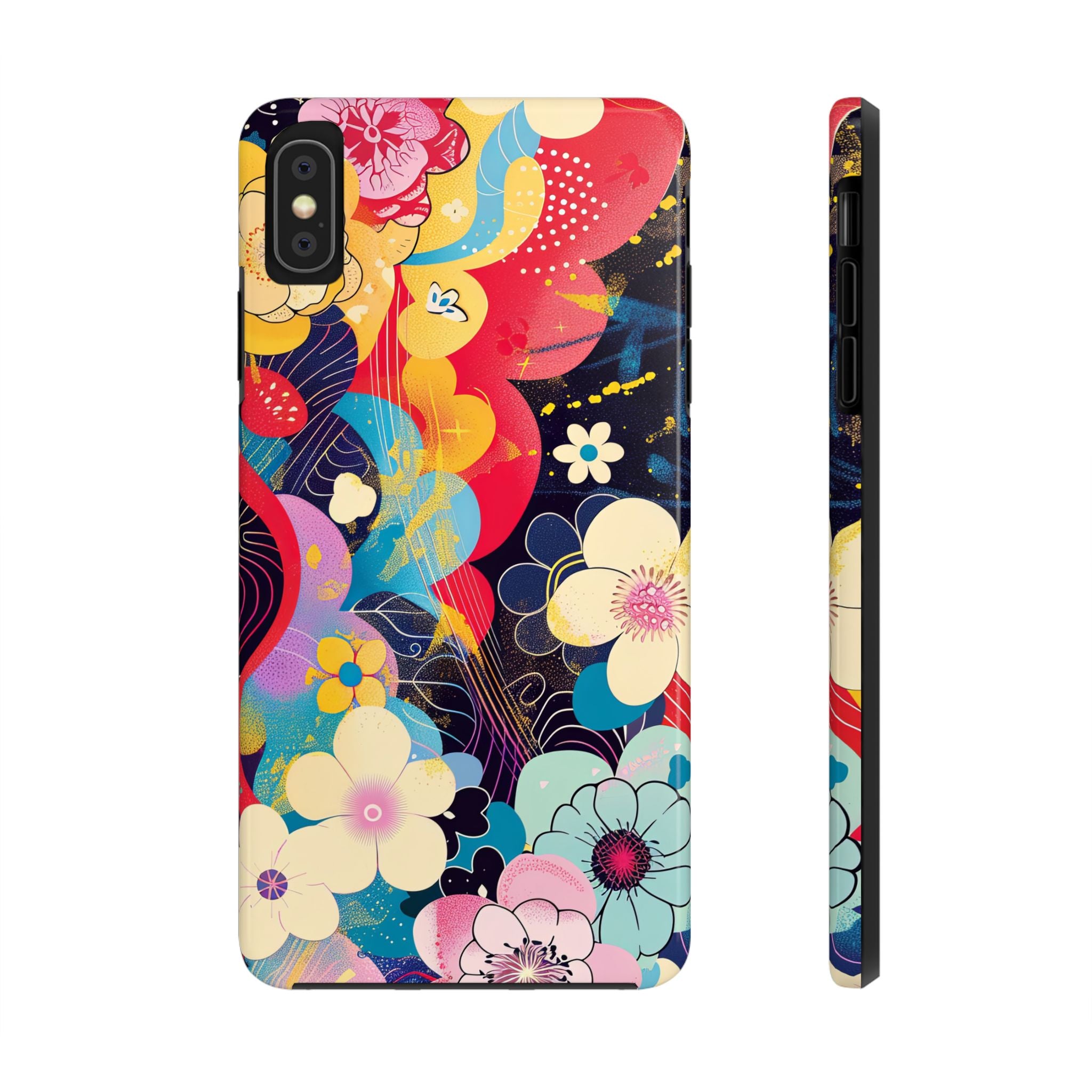 iphone-tough-case-retro-japanese-flowers-floral-phone-cover-vintage-japanese-style-protective-phone-case-asian-floral-design-
