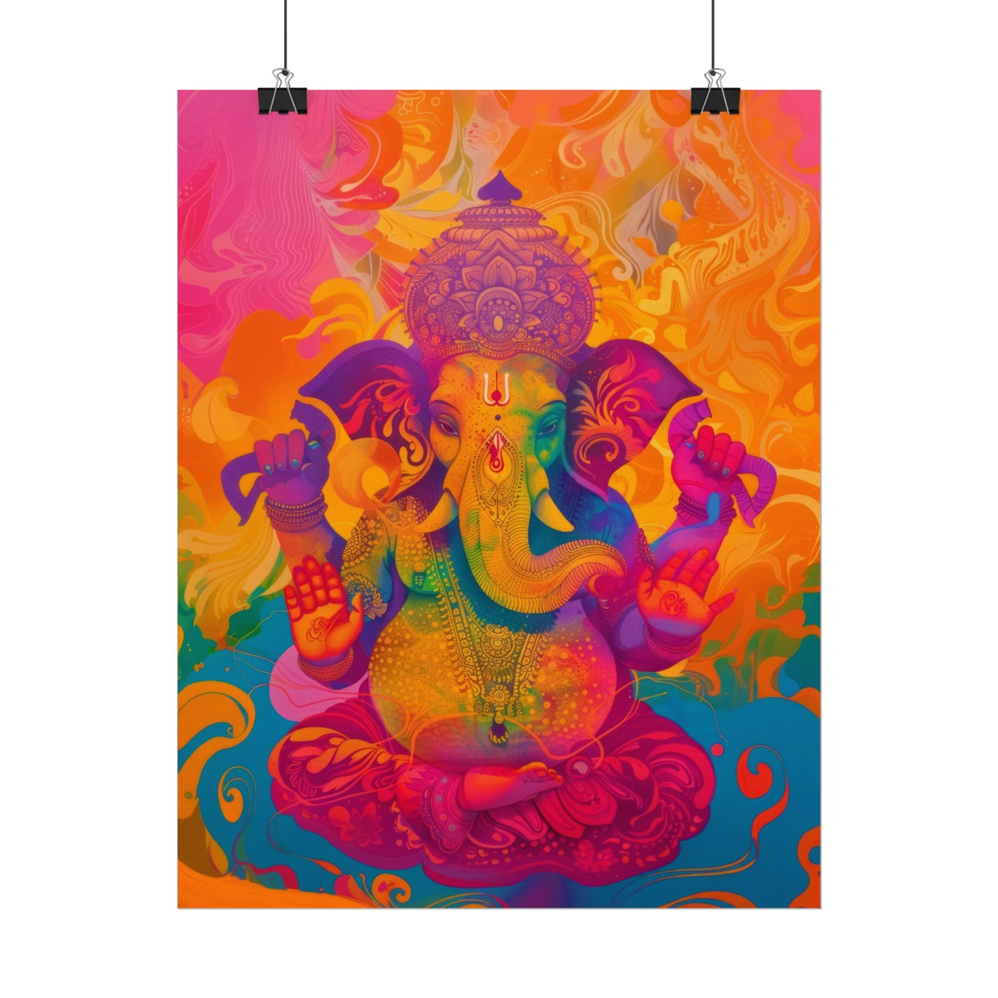 colorful-ganesha-poster-print-wall-art-decor-spiritual-home-decor-lord-ganesha-art-hindu-god-wall-decor-ethnic-wall-hanging