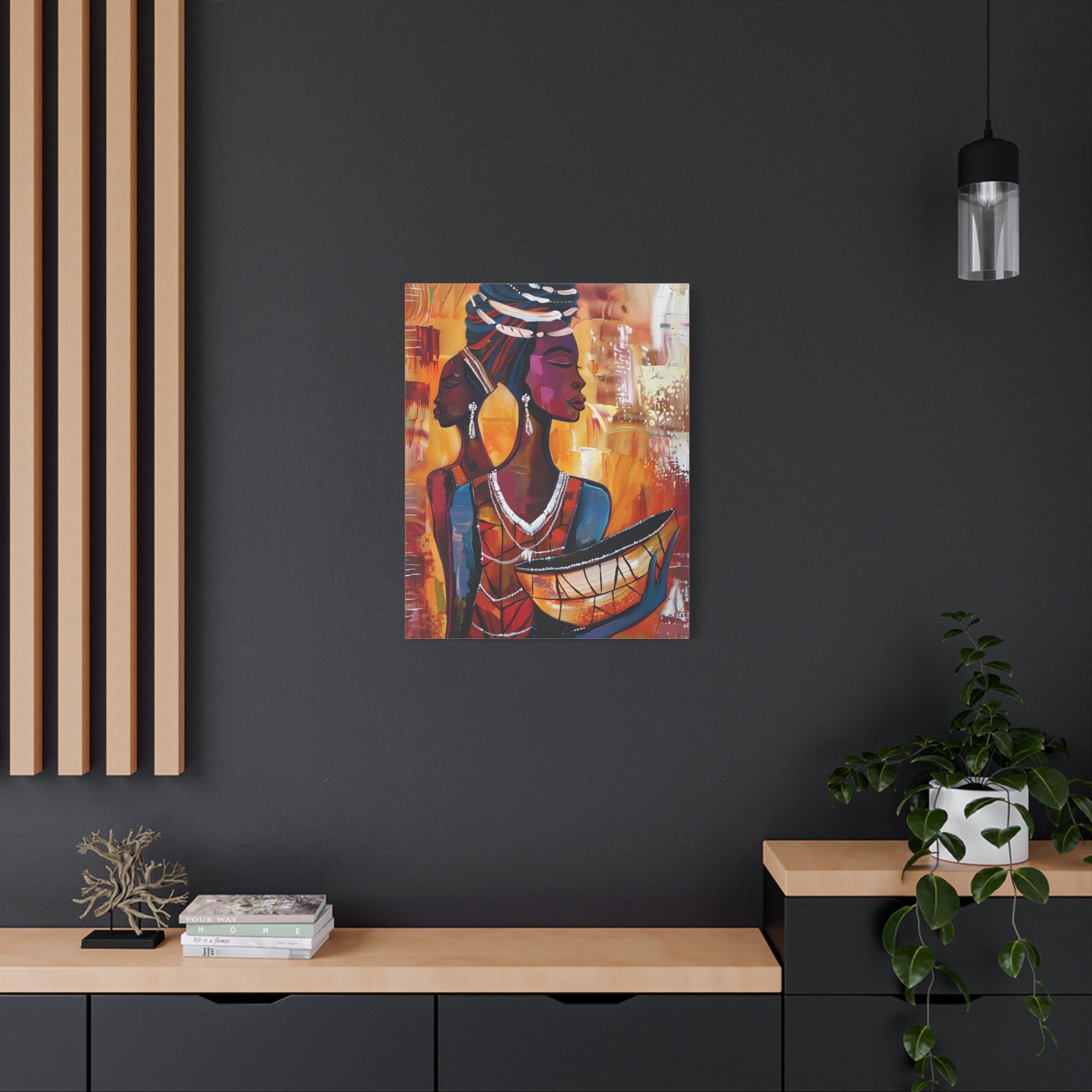 canvas-wall-art-traditional-african-woman-african-portrait-afrocentric-home-decor-tribal-art-african-american-art-ethnic-wall