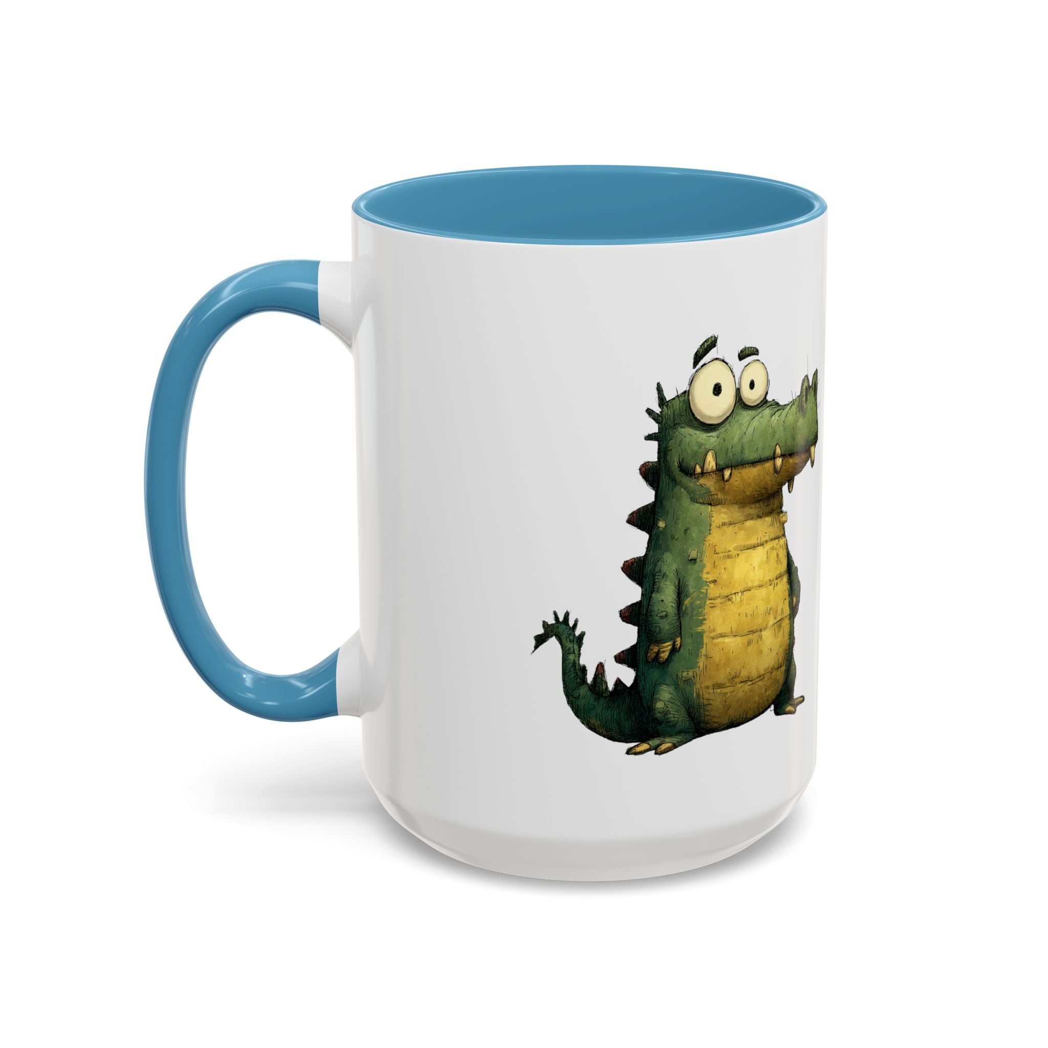 Funny Alligator Accent Coffee Mug | Cute Animal Mug for Nature Lovers, Ideal Gift for Birthdays, Holidays, Home Decor