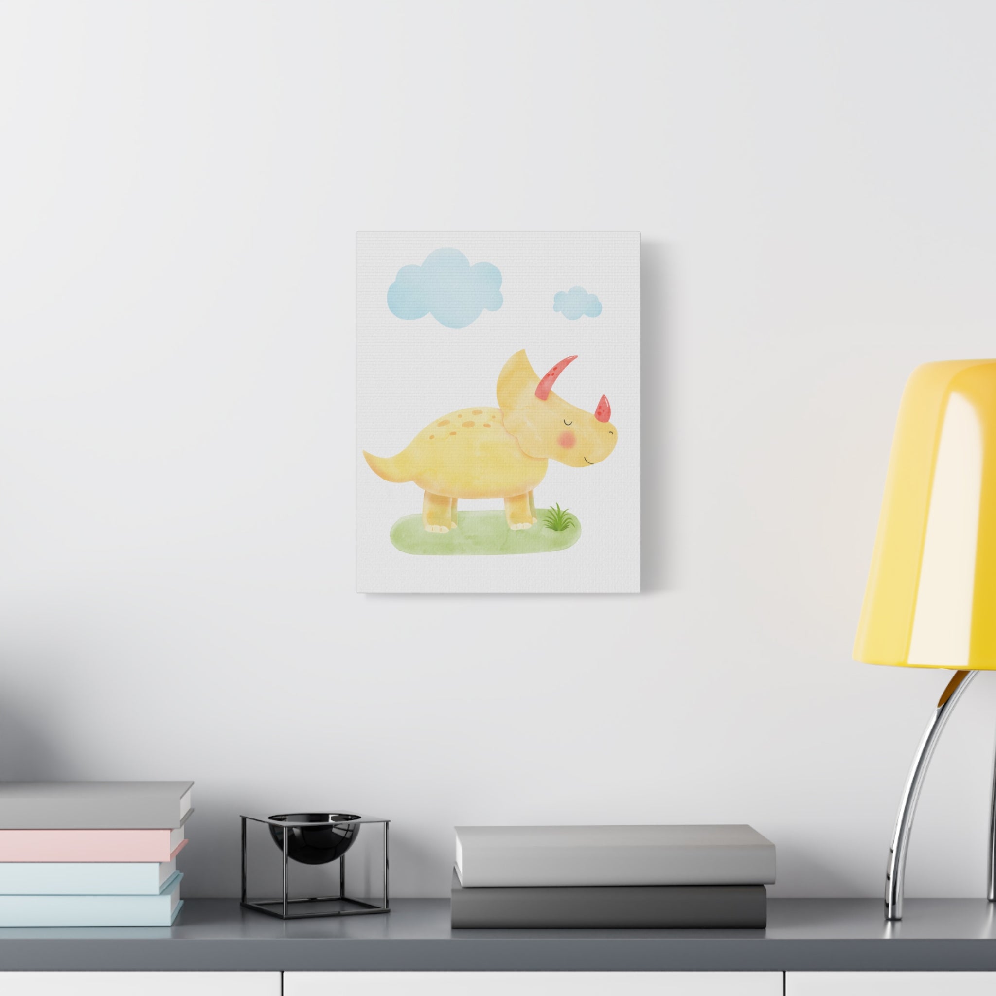 canvas-wall-art-cute-yellow-dino-nursery-decor-baby-dinosaur-print-nursery-art-cute-dinosaur-decoration-baby-nursery-dinosaur