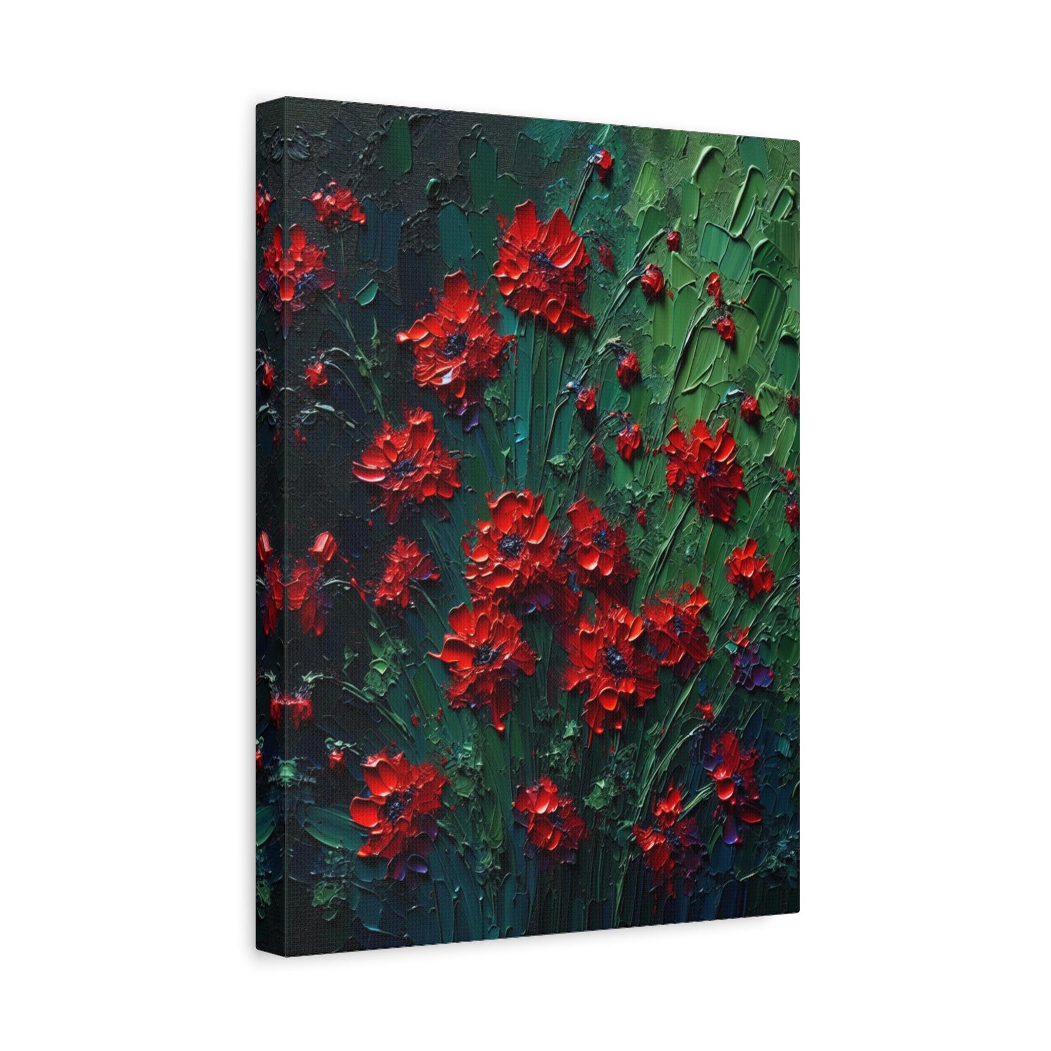 canvas-print-red-wildflowers-matte-canvas-impasto-oil-painting-stretched-wall-art-home-decor-floral-print-gift-for-nature-lov