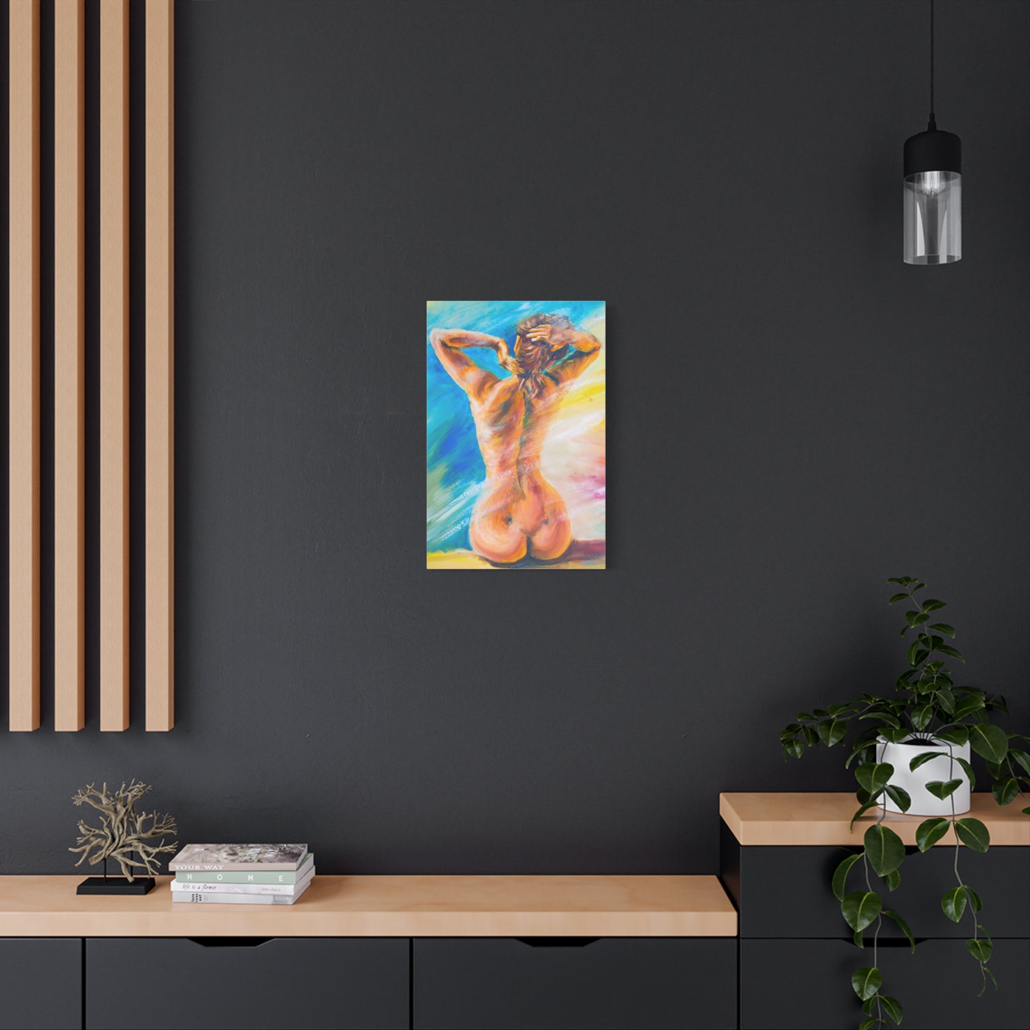 canvas-print-violin-naked-woman-body-oil-effect-wall-decor-matte-stretched-art-musician-gift-bedroom-decoration-living-room-a