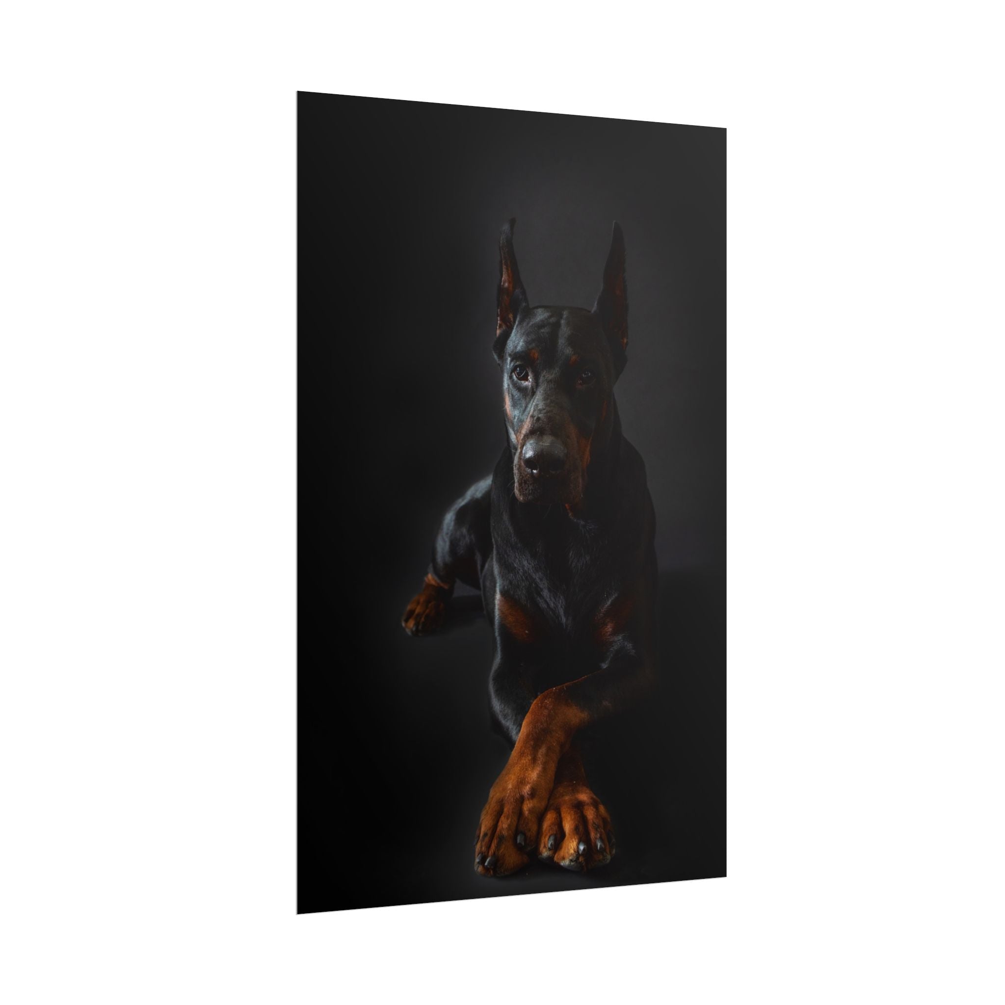 doberman-pincher-poster-print-rolled-posters-wall-art-home-decor-dog-lover-gift-animal-art-room-decoration