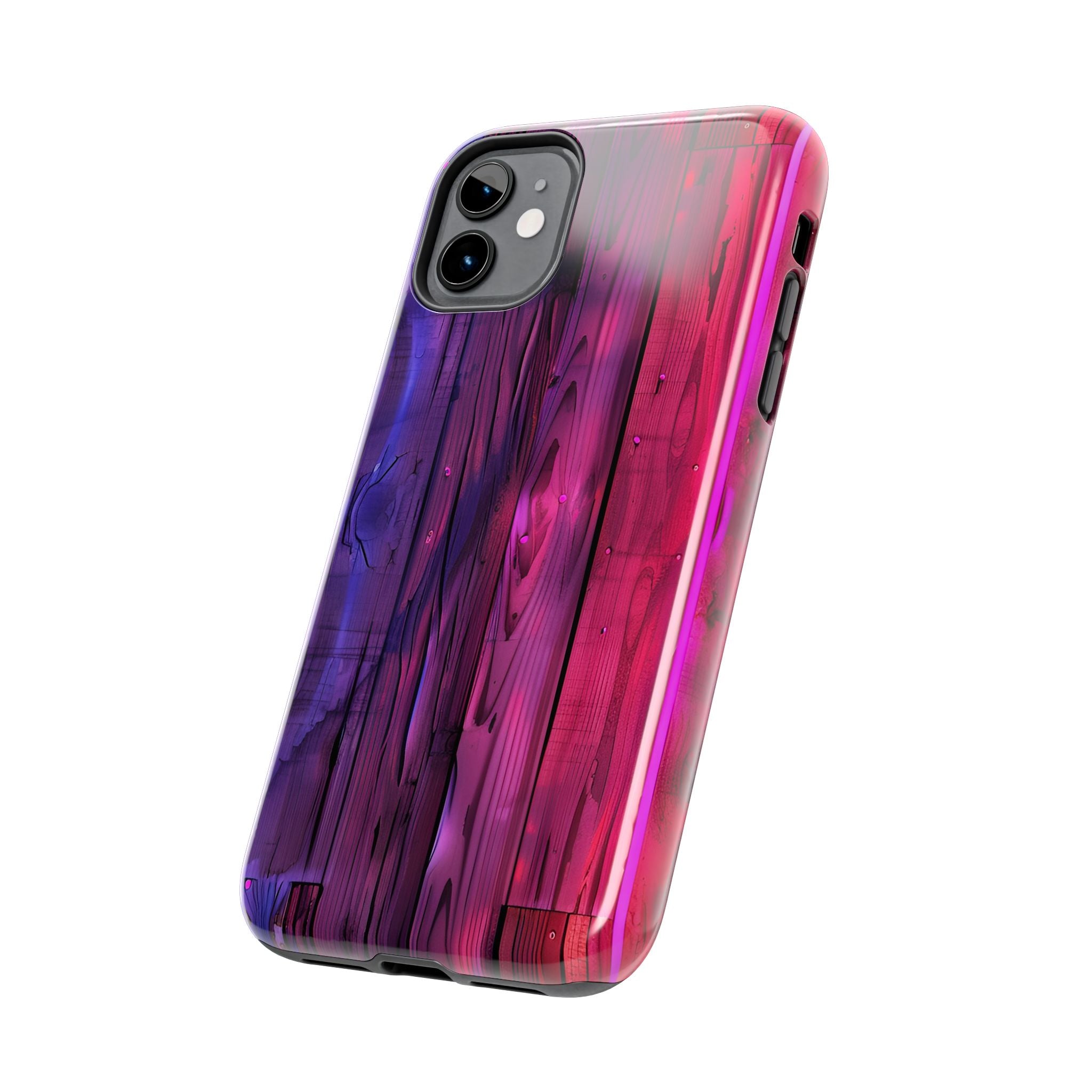 disco-neon-tough-iphone-cases-wood-grain-texture-iphone-case-cover-protective-iphone-shell-unique-iphone-accessories-iphone-1