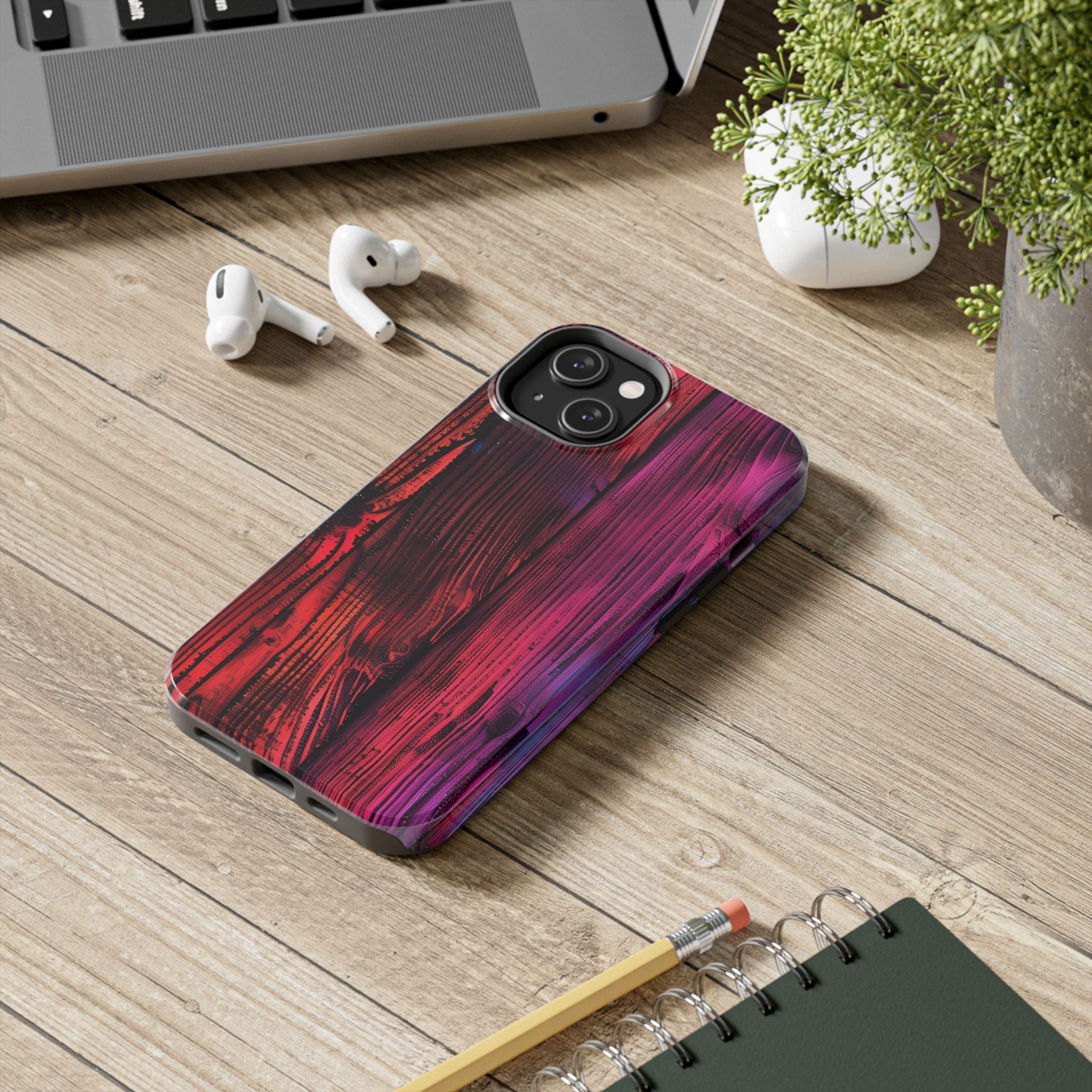 disco-neon-tough-iphone-cases-wood-grain-texture-iphone-case-cover-protective-iphone-shell-unique-iphone-accessories-iphone-1
