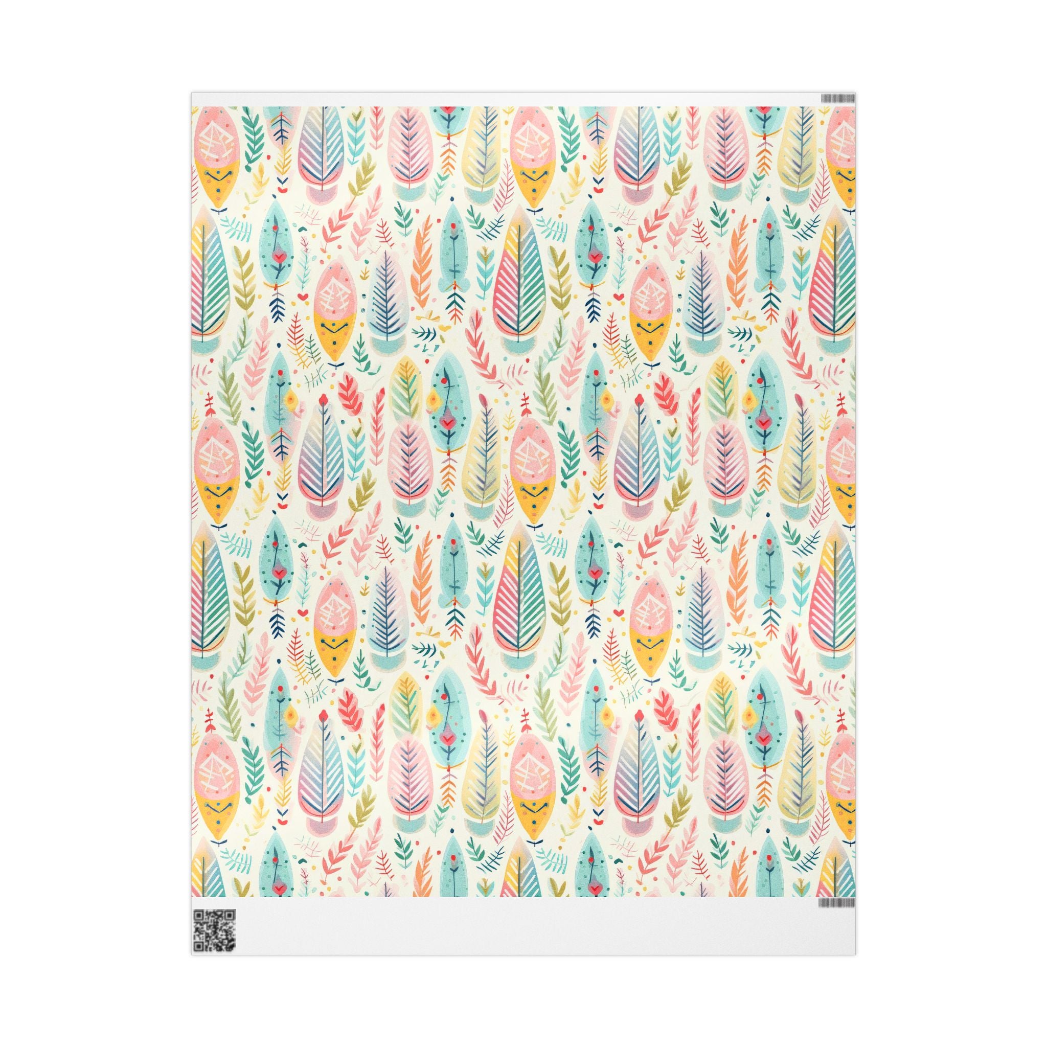 boho-wrapping-papers-pastel-gift-wrap-roll-for-birthday-unique-bohemian-design-holiday-present-wrap-scandinavian-style-packag