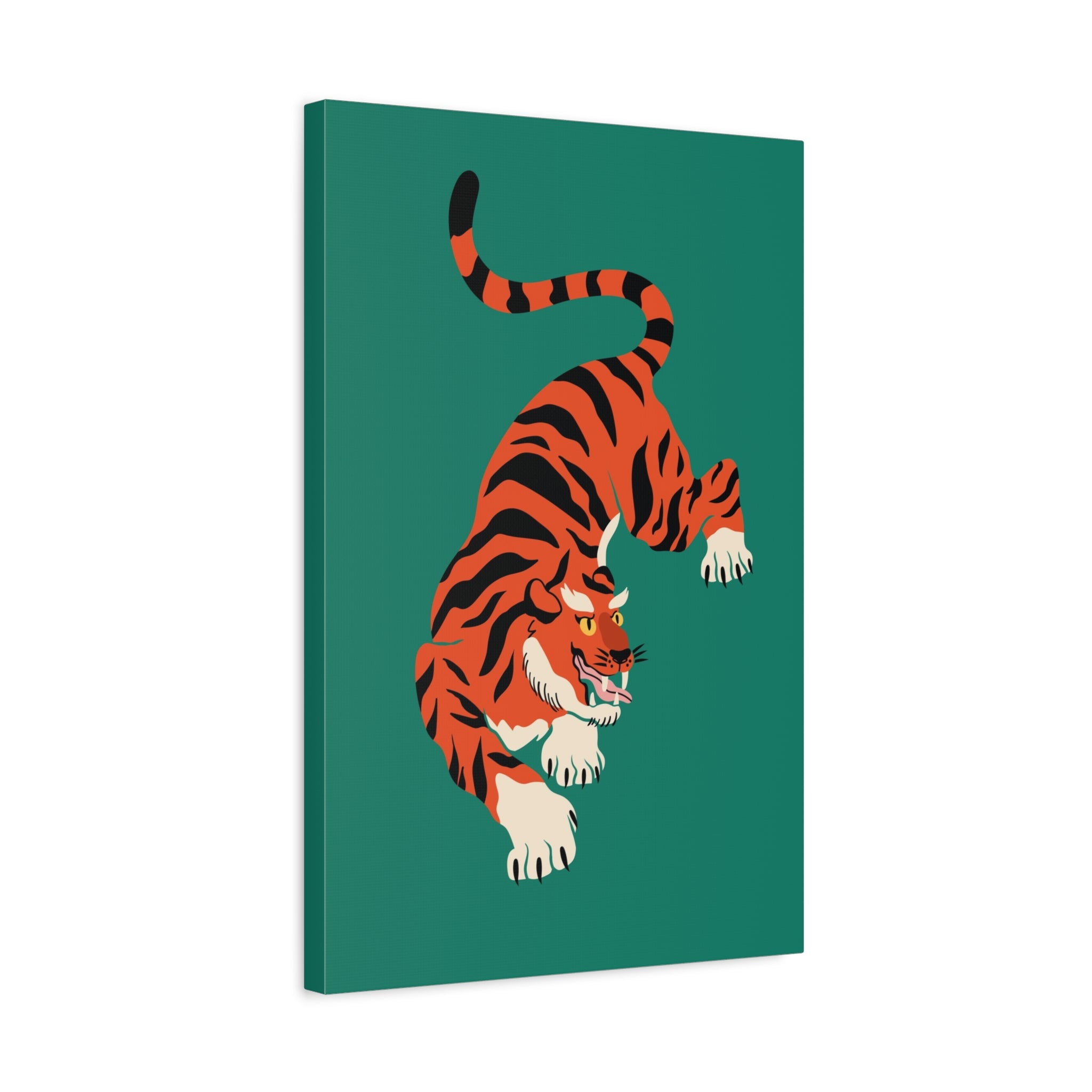 canvas-print-chinese-tiger-art-wall-decor-stretched-matte-canvas-home-decoration-tiger-wall-art-chinese-art-decor-chinese-zod
