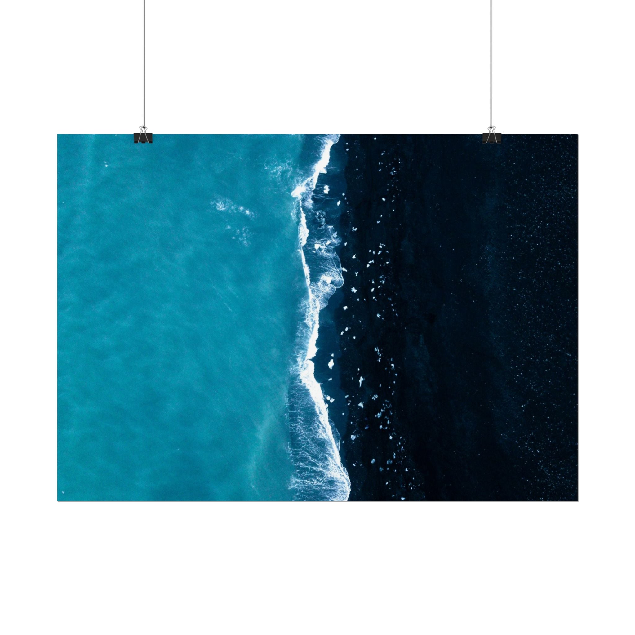 ocean-minimalist-decor-poster-print-beach-wall-art-coastal-photography-blue-ocean-print-sand-landscape-home-office-decoration