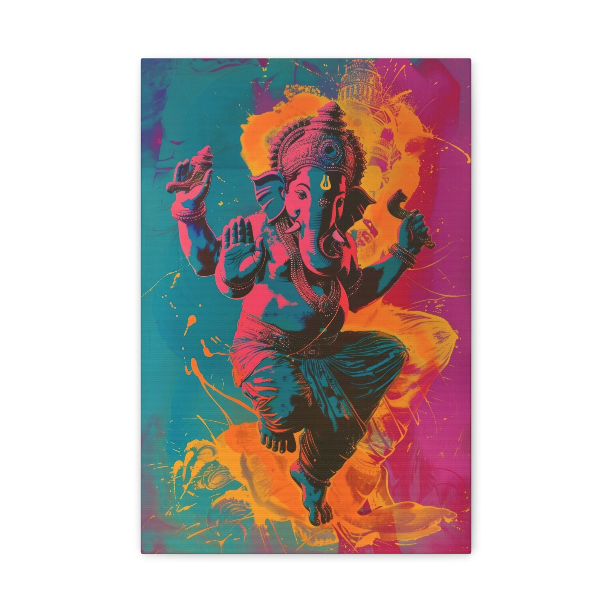 colorful-ganesha-canvas-print-wall-art-decor-spiritual-home-decor-lord-ganesha-deity-art-hindu-god-painting-ethnic-wall-hangi