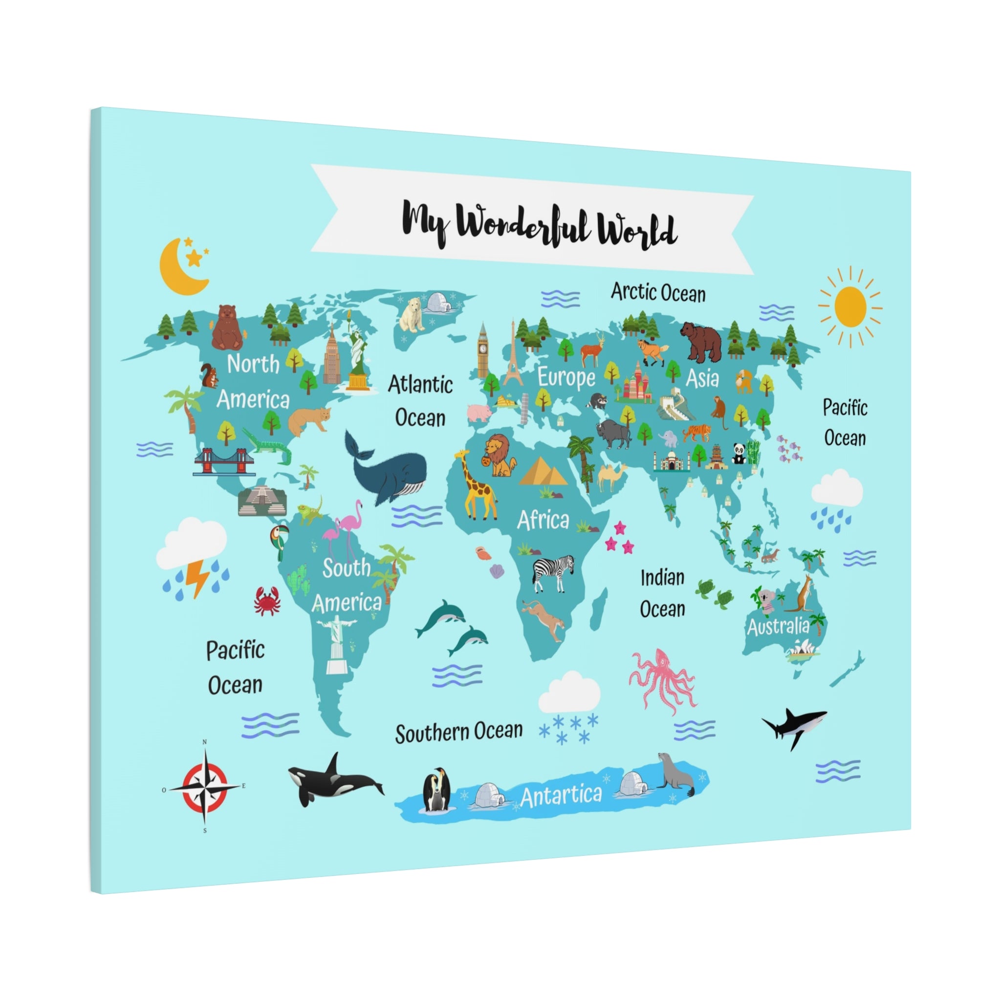 nursery-world-animals-map-canvas-print-world-map-for-kids-world-map-canvas-wall-art-home-decor