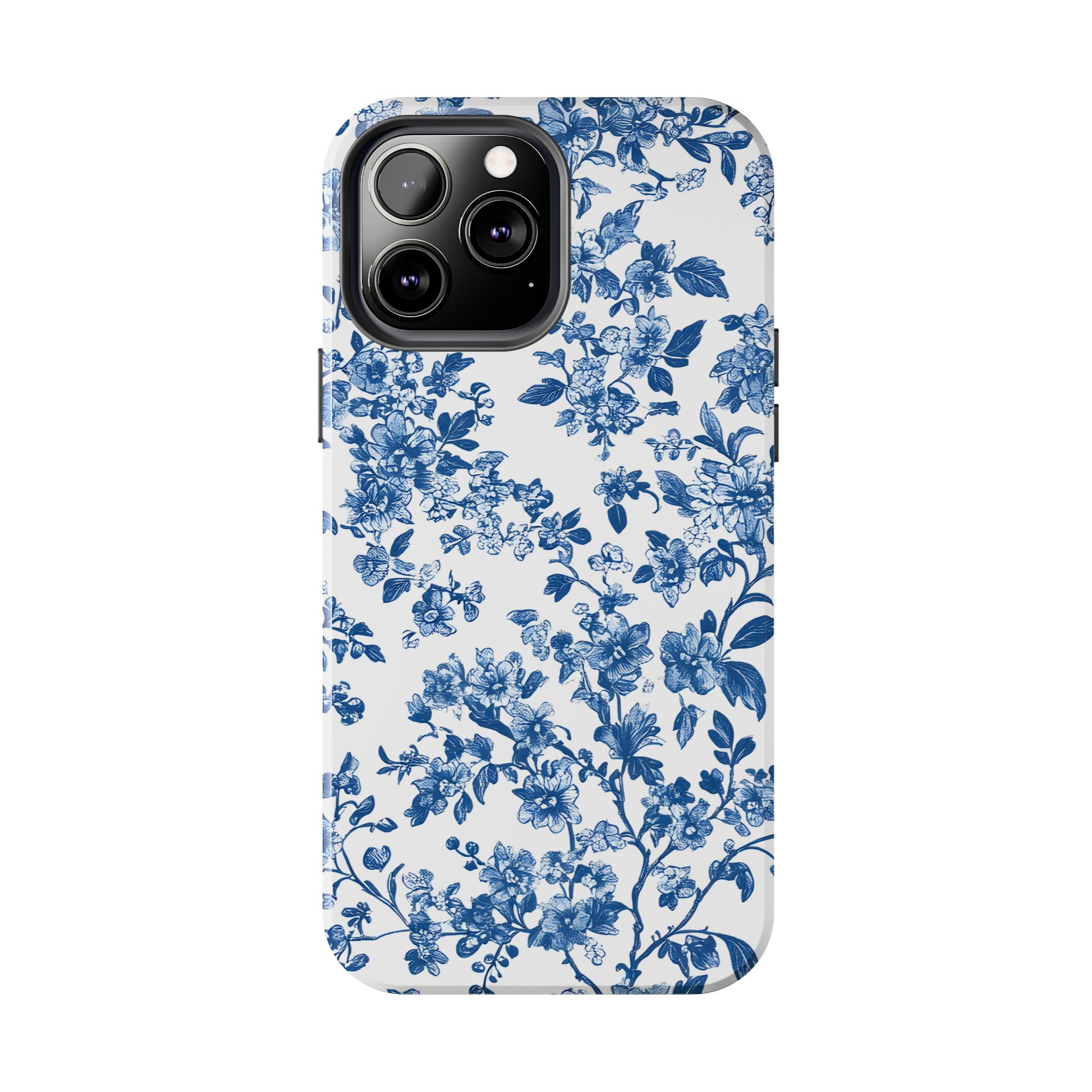 french-toile-floral-tough-iphone-case-blue-iphone-cover-protective-iphone-case-hard-shell-iphone-case-vintage-design-phone-ca