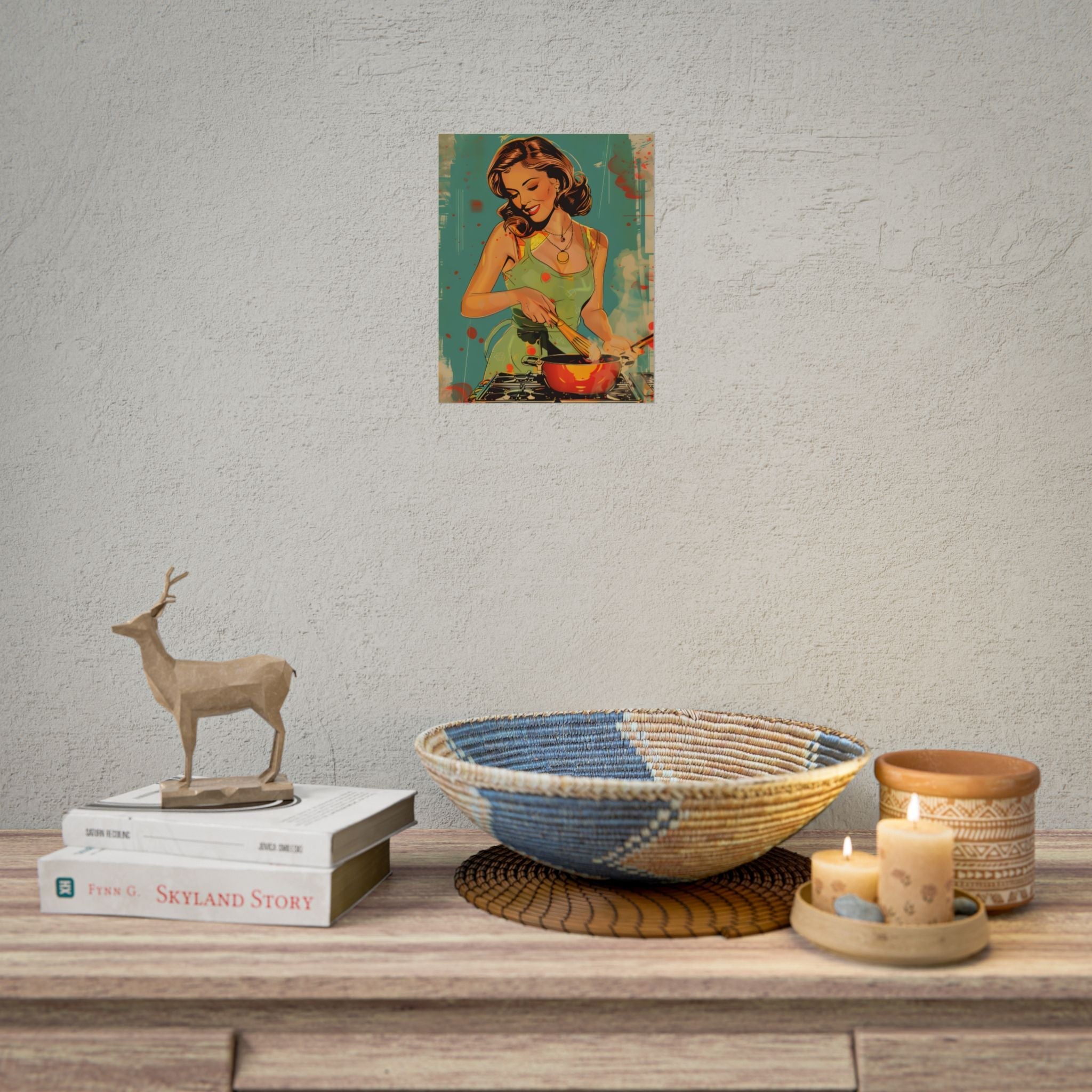 vintage-pin-up-girl-poster-print-vintage-Poster-wall-art-housewife-retro-pinup-poster-pin-up-illustration-home-decor-wall-han