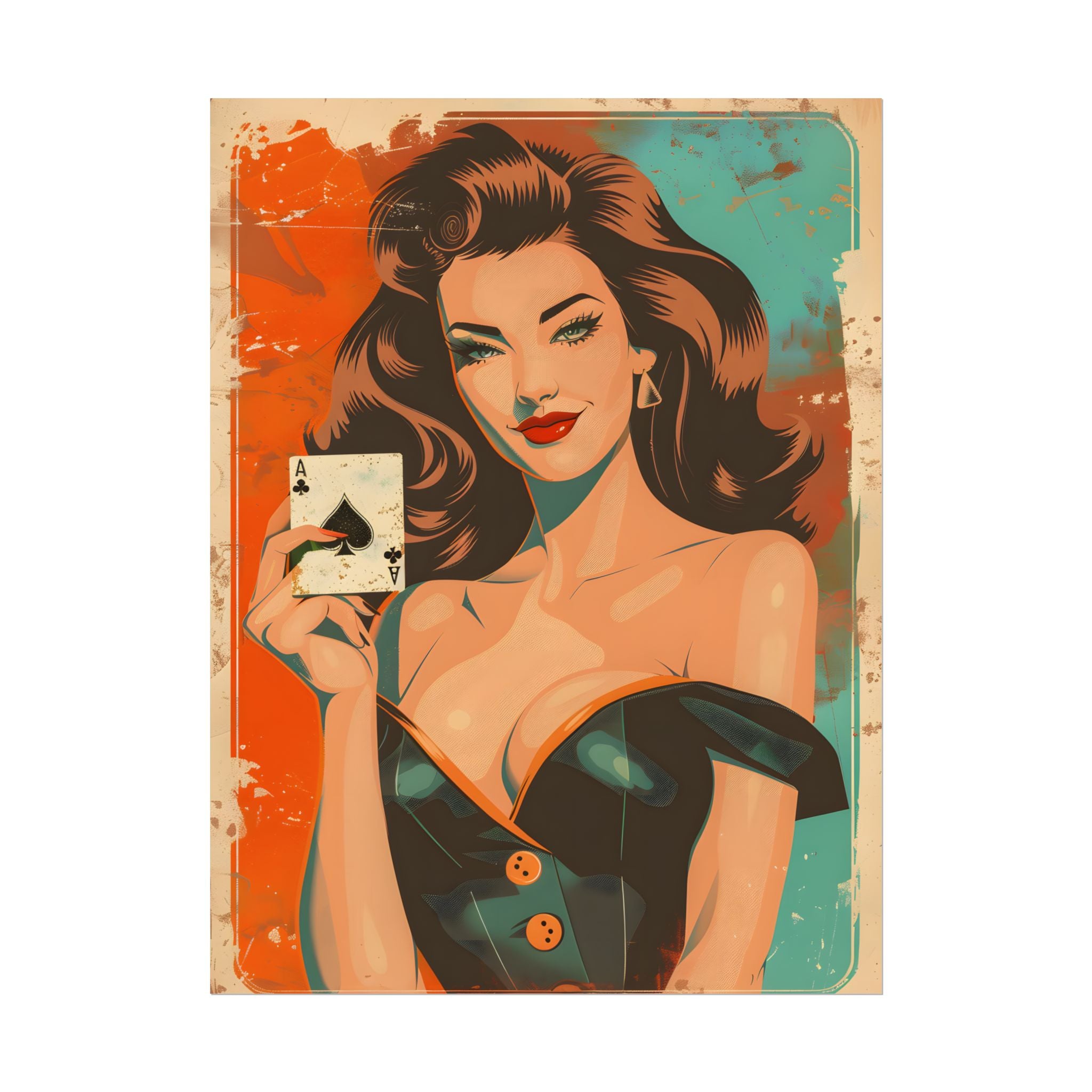 vintage-pin-up-girl-poster-print-ace-of-spades-playing-card-poster-wall-art-retro-pinup-poster-pin-up-illustration-wall-decor