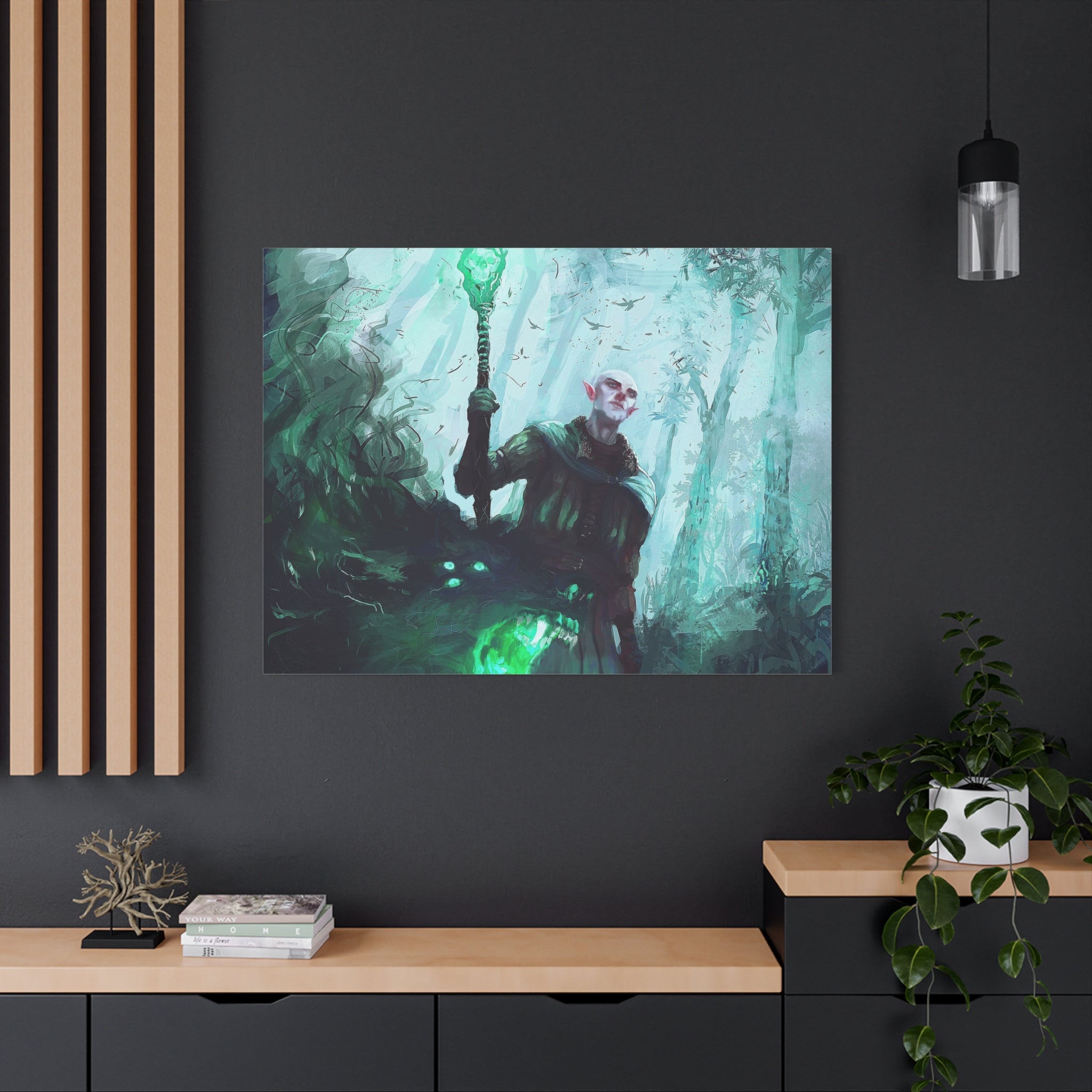 Dragon Age Solas Canvas Art - Fantasy Decor for Gamers, Gaming Wall Decor, Dragon Age Inquisitions Canvas Print