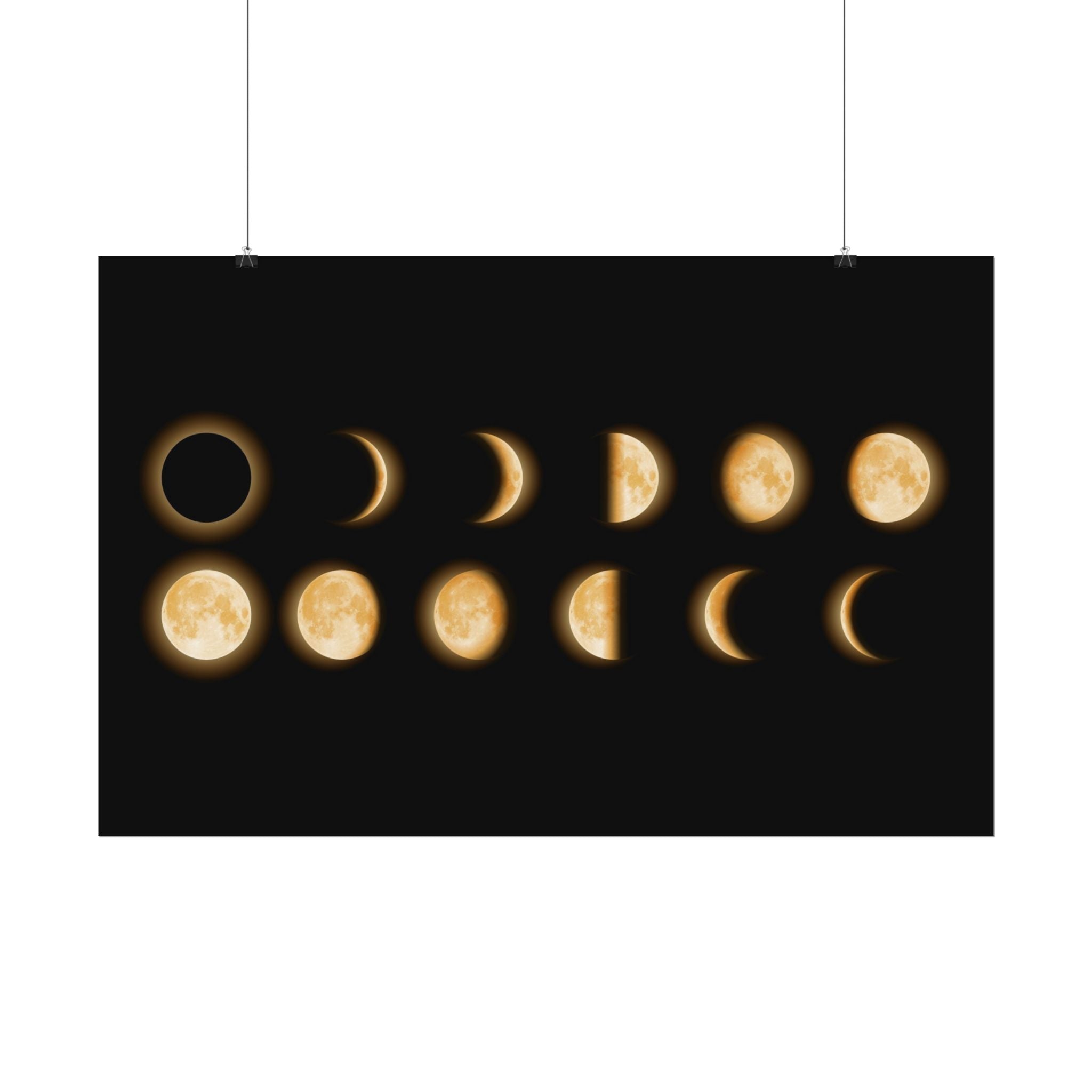 moon-phases-poster-wall-decor-lunar-eclipse-wall-art-decor-home-decor-celestial-wall-hanging-astronomy-gift-space-art-poster