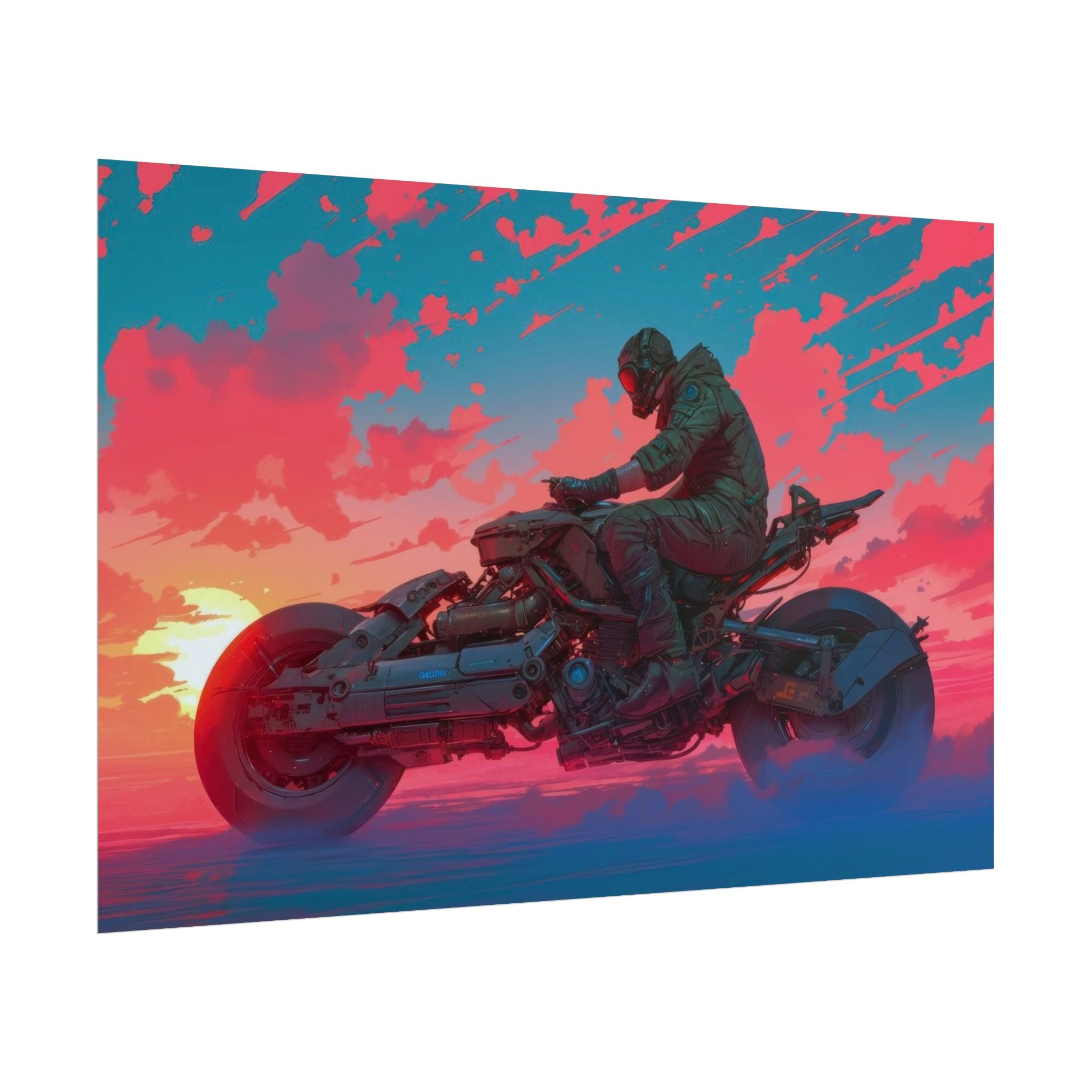 anime-poster-prints-anime-motorcycle-print-motorcycle-poster-sythawave-poster-home-decor-motorbike-artwork-cyberpunk-motorcyc