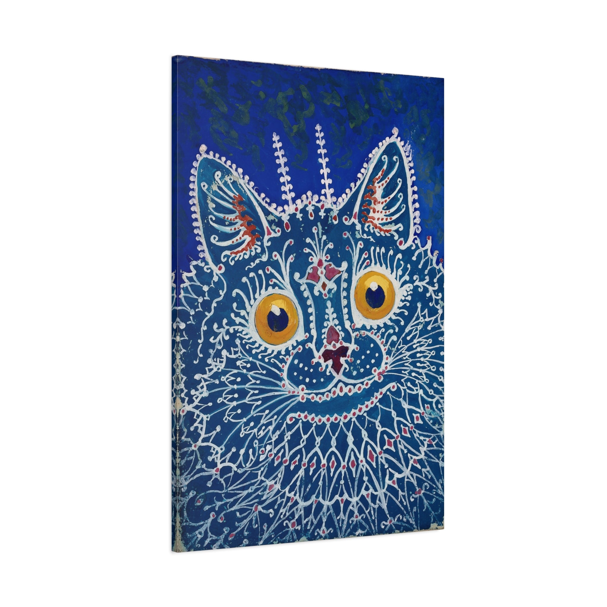 canvas-print-louis-wain-cat-gothic-style-gouache-art-large-wall-decor-matte-stretched-home-office-decoration-unique-cat-print