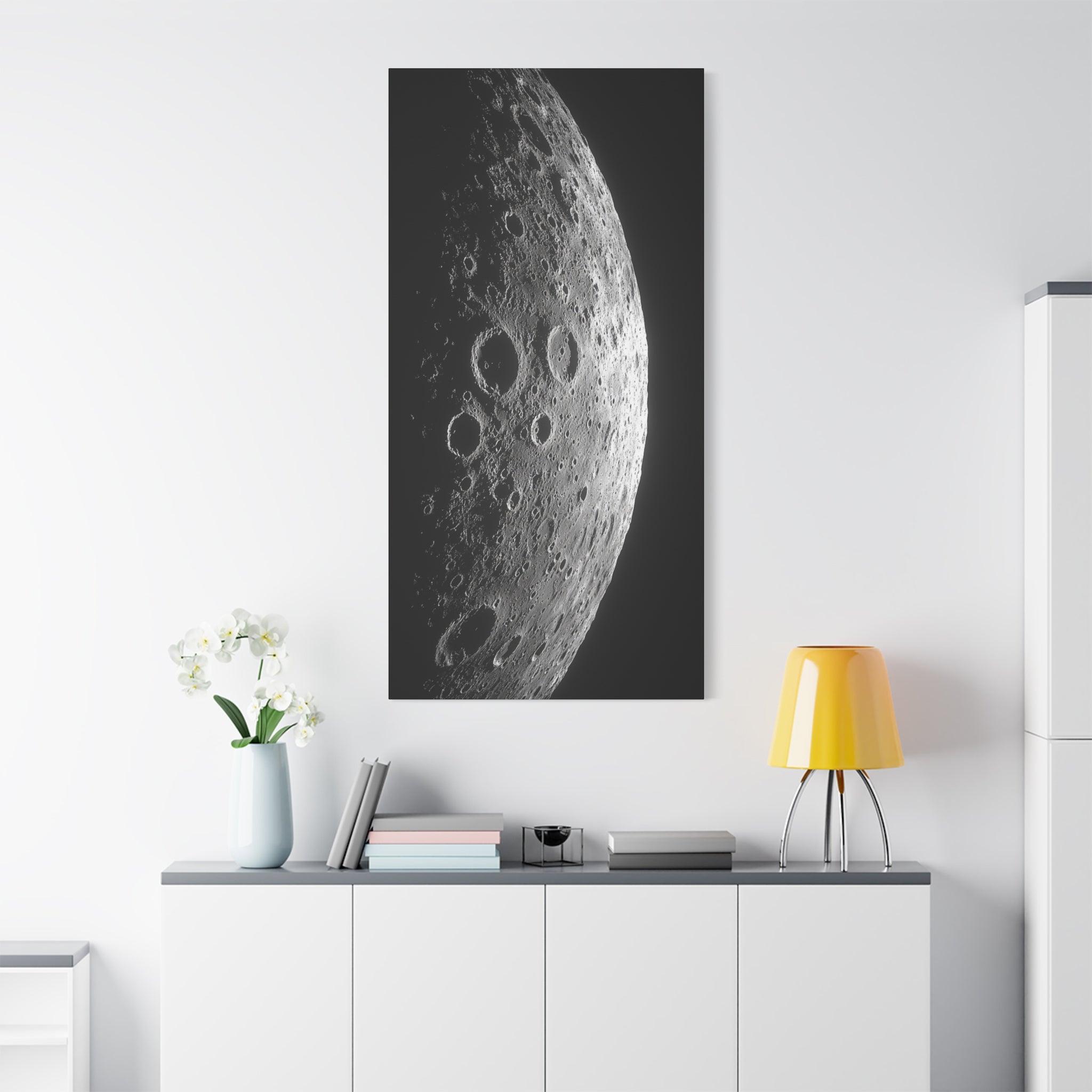 canvas-print-moon-surface-lunar-eclipse-wall-art-decor-home-decor-celestial-wall-hanging-astronomy-gift-space-art-poster-sun-