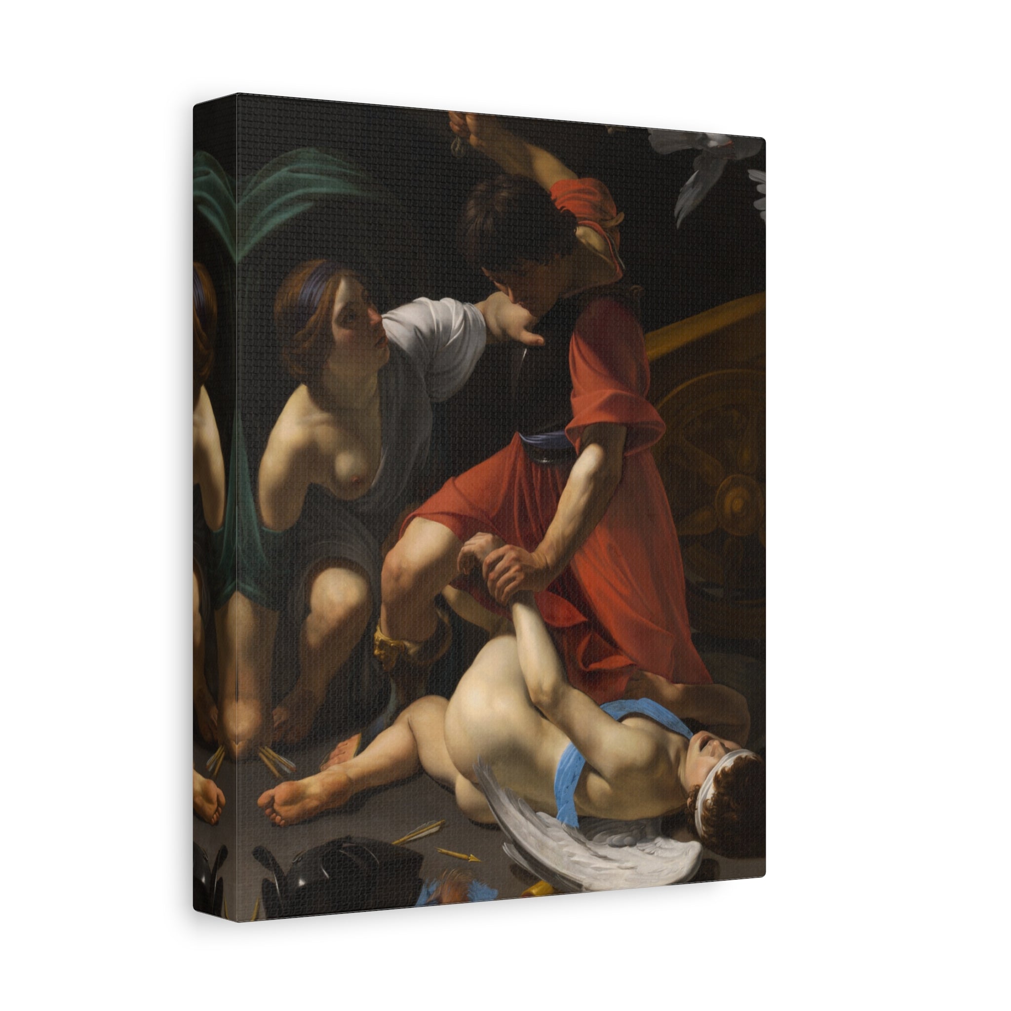 canvas-print-cupid-chastised-bartolomeo-manfredi-1613-matte-canvas-wall-art-stretched-1-25-inch-classic-art-decor-artwork