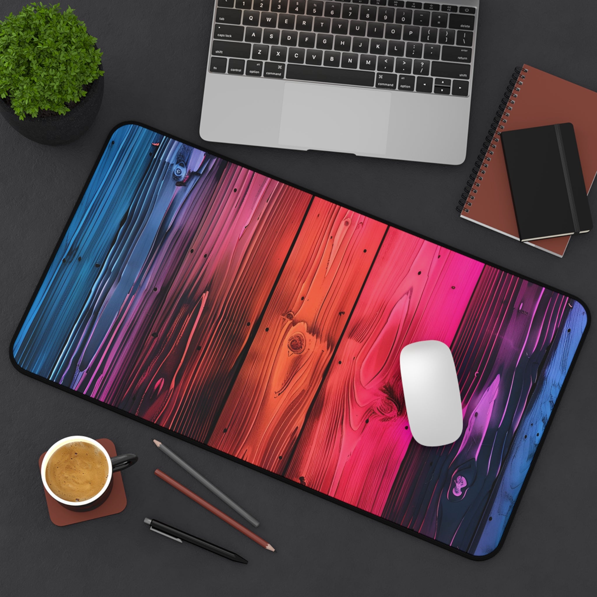 colorful-neon-wood-large-desk-mat-gaming-mouse-pad-vibrant-decor-rainbow-neon-wood-pattern-desk-mat