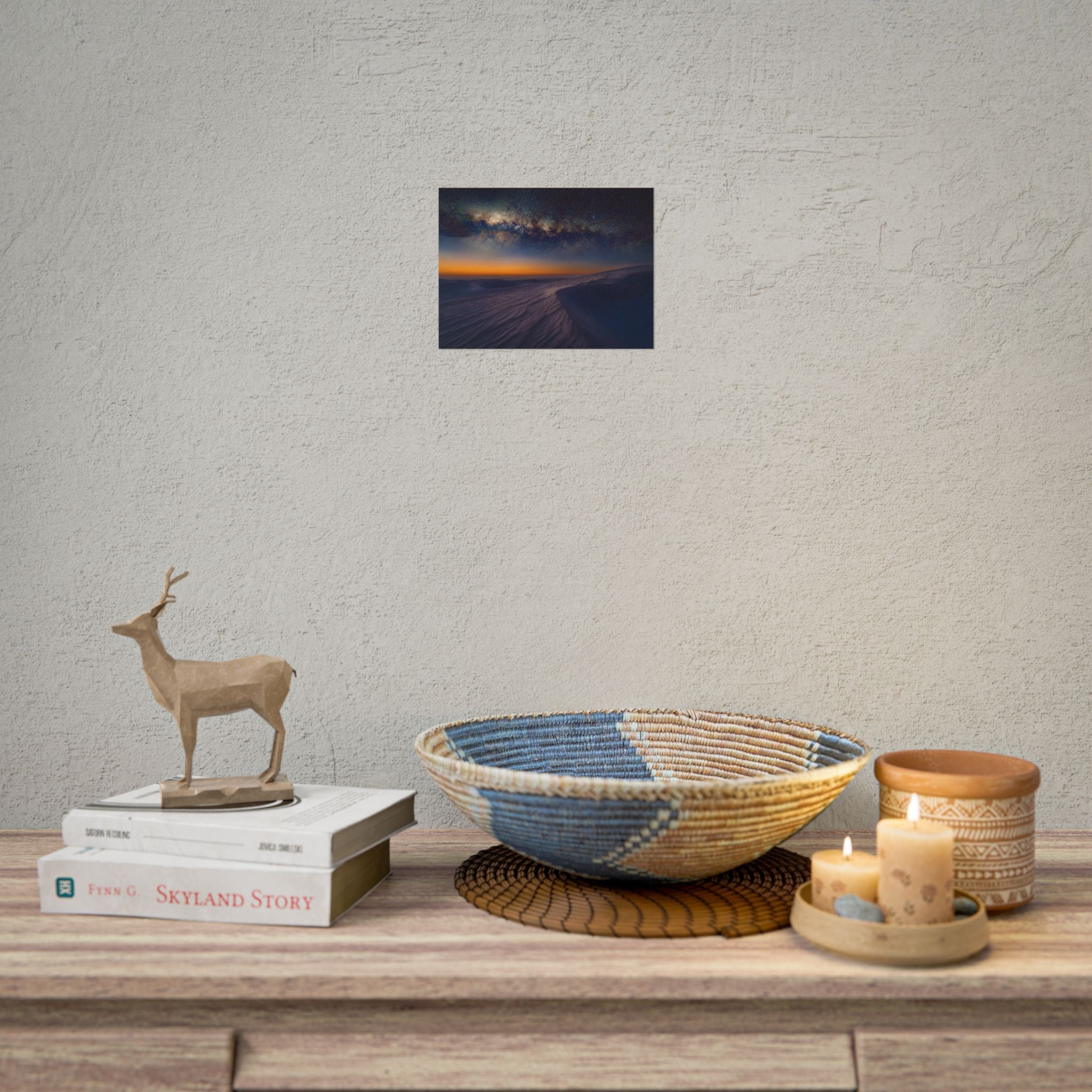 desert-landscape-poster-print-milky-way-wall-art-desert-wall-decor-unique-home-decor-starry-night-picture