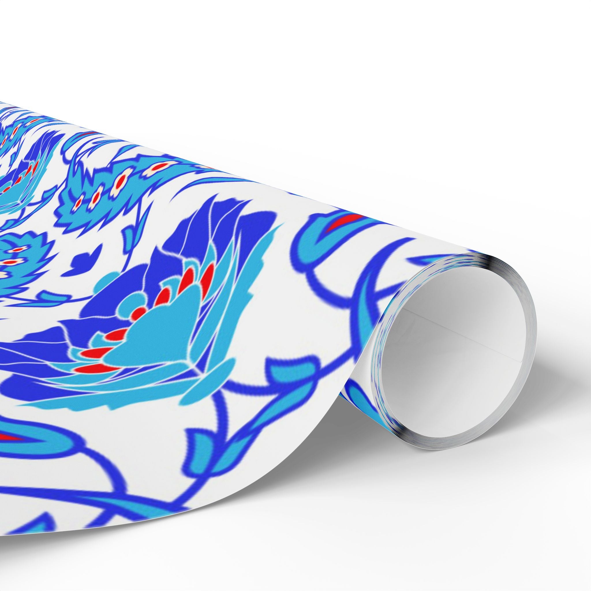 tile-art-pattern-gift-wrap-30x72-holiday-present-packaging-christmas-wraps-birthday-paper-roll-decorative-craft-supplies