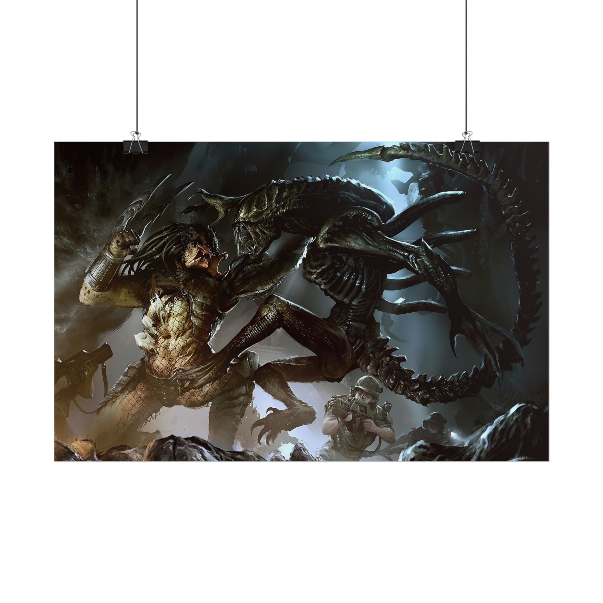 predator-alien-poster-print-xenomorph-si-fi-home-decor-movie-poster-pretador-fantasy-art