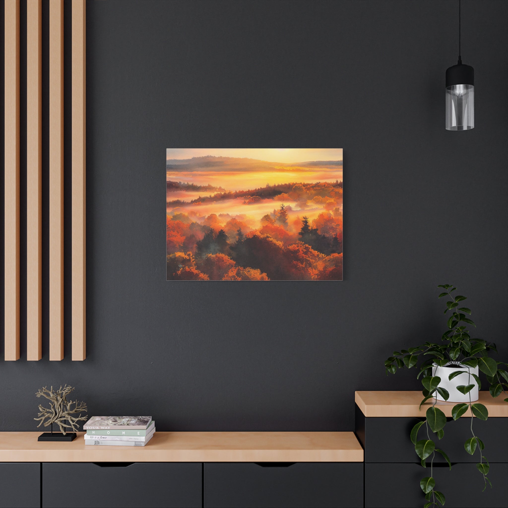 watercolor-fall-canvas-wall-art-fall-sunset-tree-print-stretched-matte-canvas-home-decor-autumn-decor-gift-for-nature-lovers