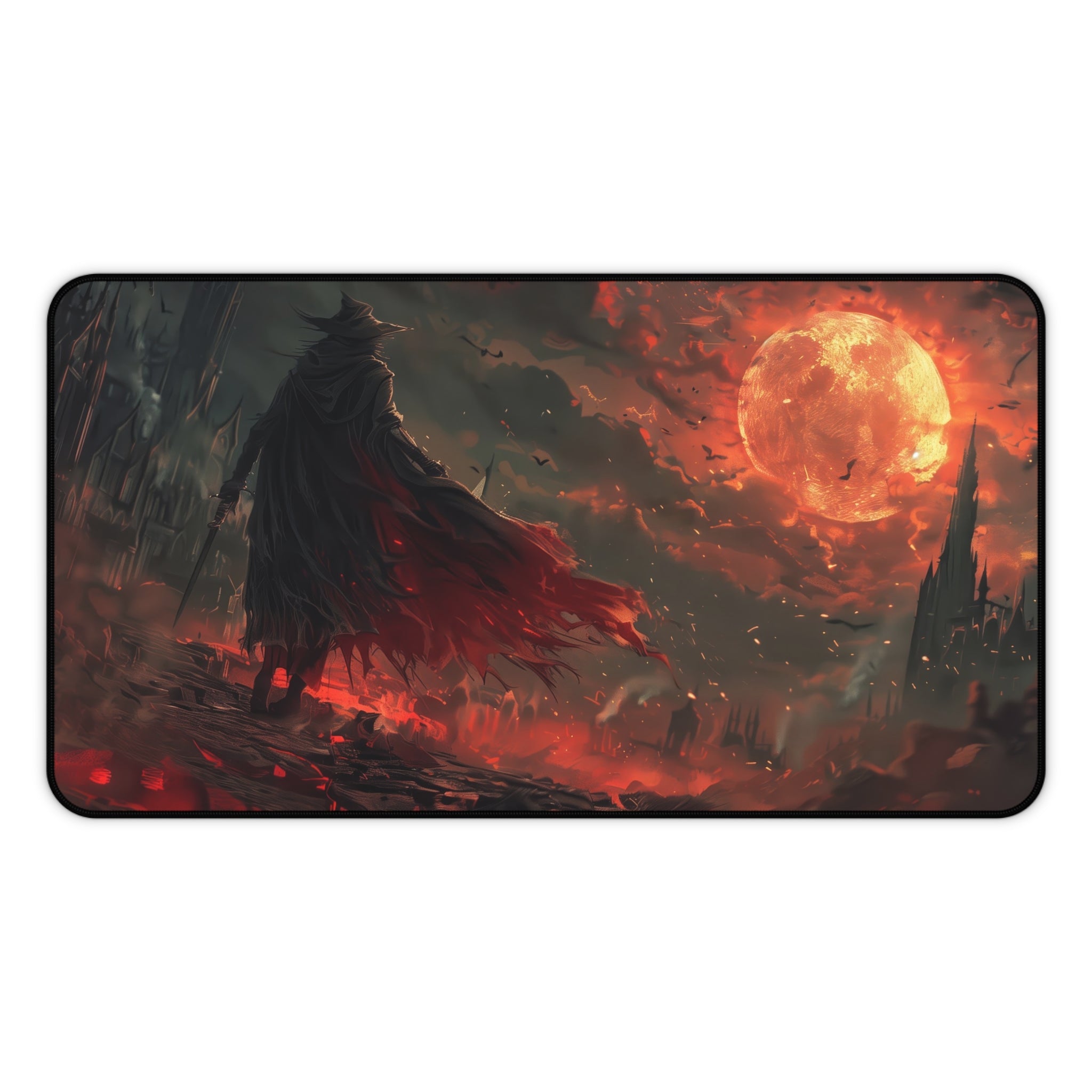 bloodborne-the-hunter-mouse-pad-scenery-desk-pad-blood-moon-large-gaming-desk-mat-fantasy-protective