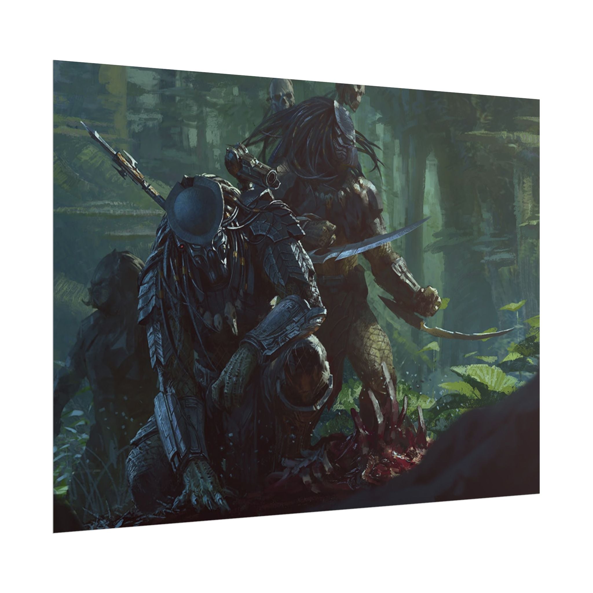 predator-alien-art-predator-poster-print-movie-wall-art-sci-fi-home-decor-geek-wall-art-fantasy-decor