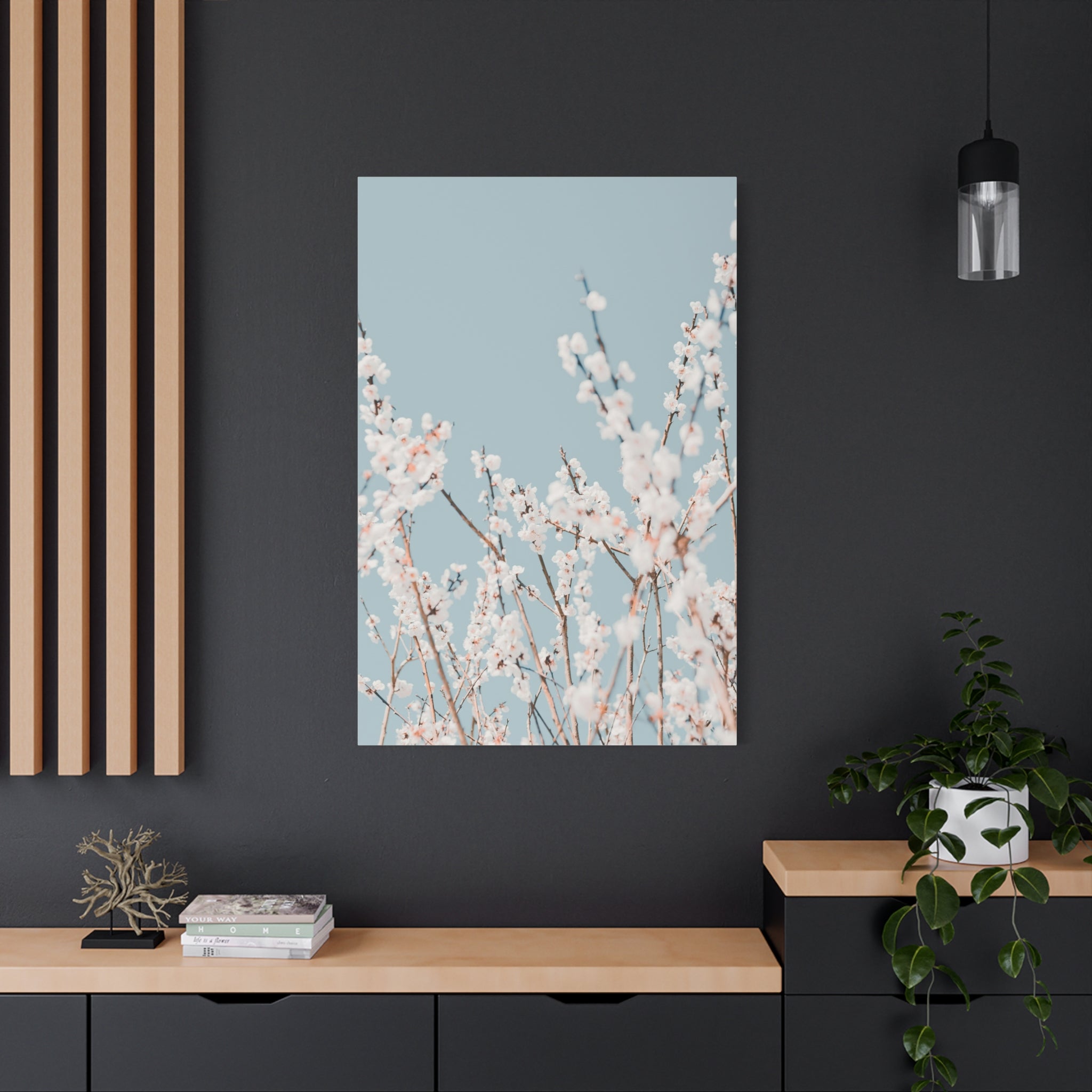 canvas-print-blossom-flowers-minimalist-aesthetic-wall-art-matte-stretched-1-25in-home-decor-floral-decor-elegant-artwork